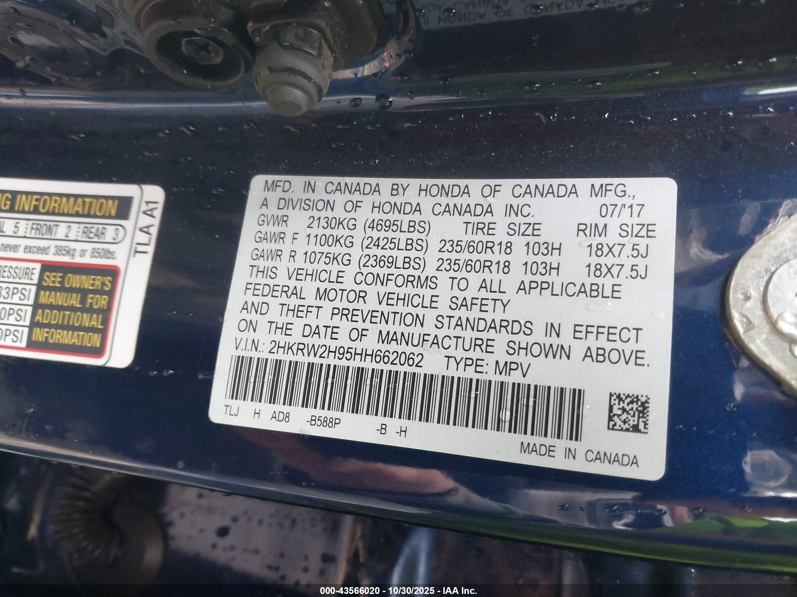HONDA CR-V image 9
