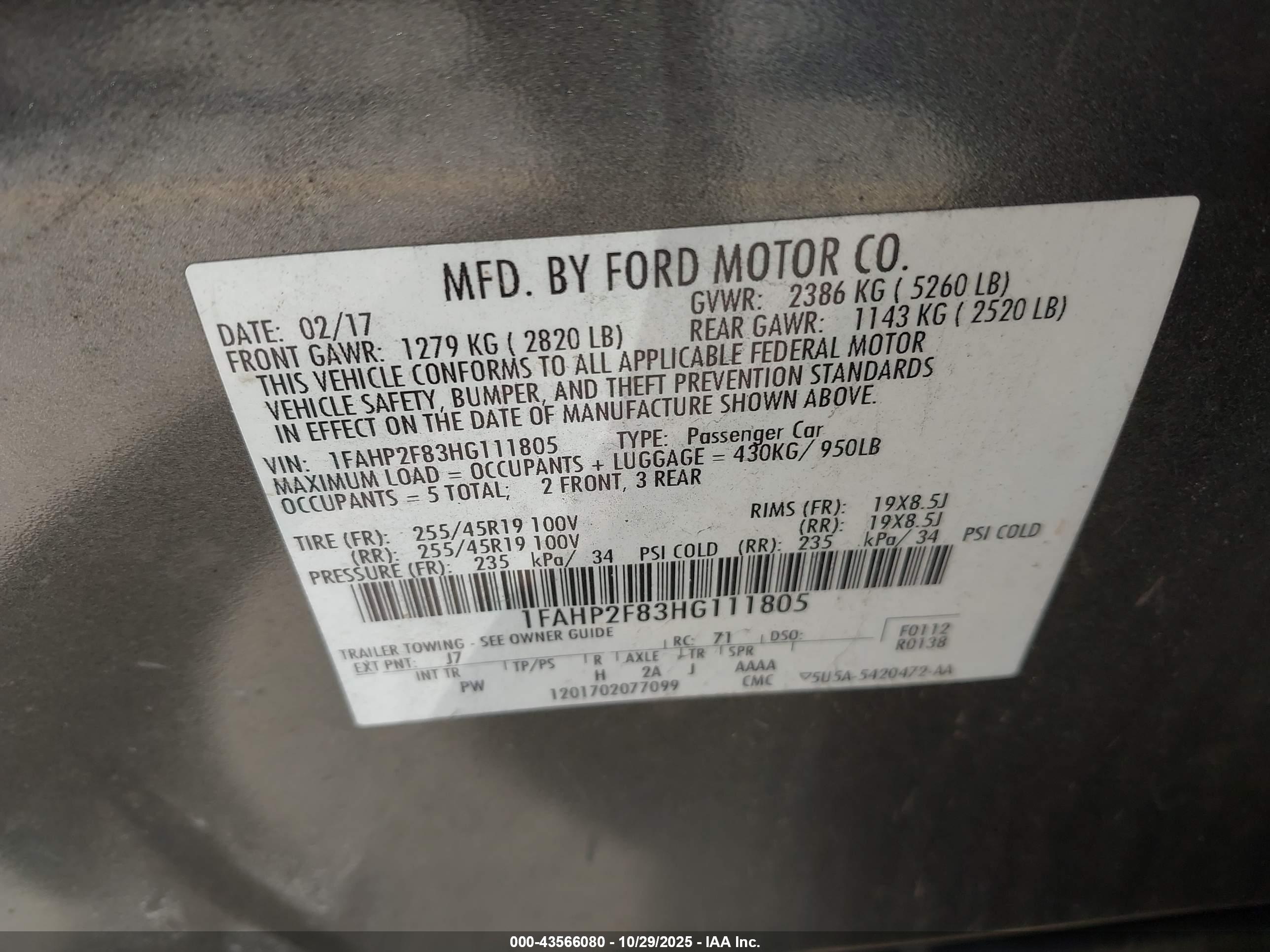 FORD TAURUS image 9