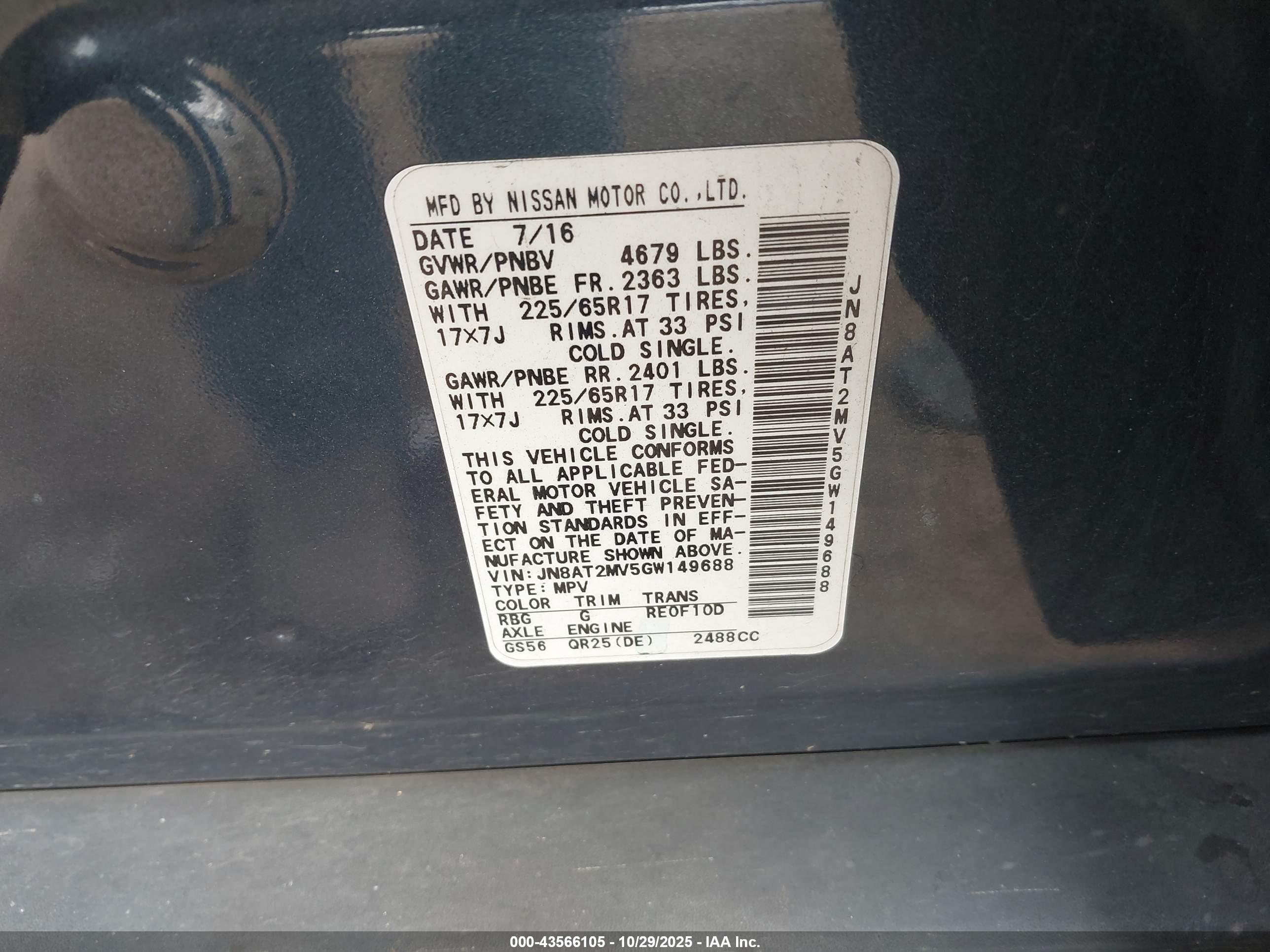 NISSAN ROGUE image 9