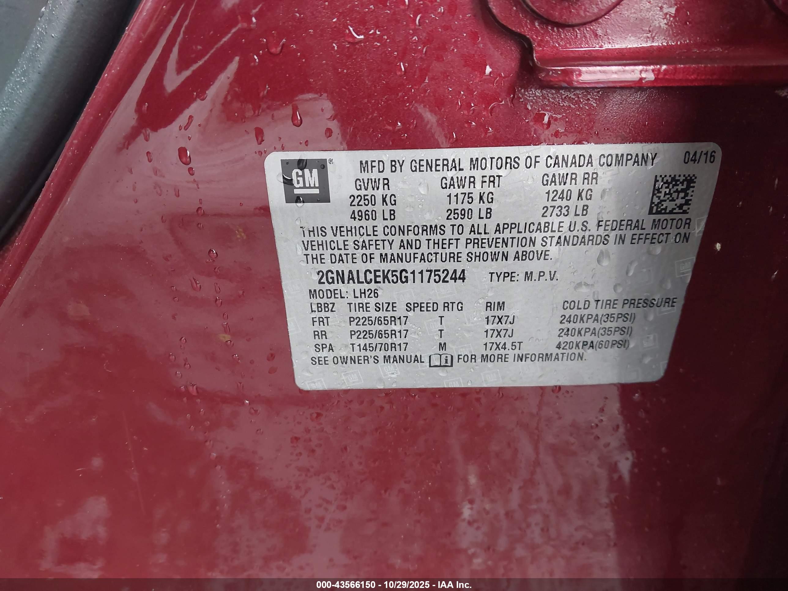 CHEVROLET EQUINOX image 9