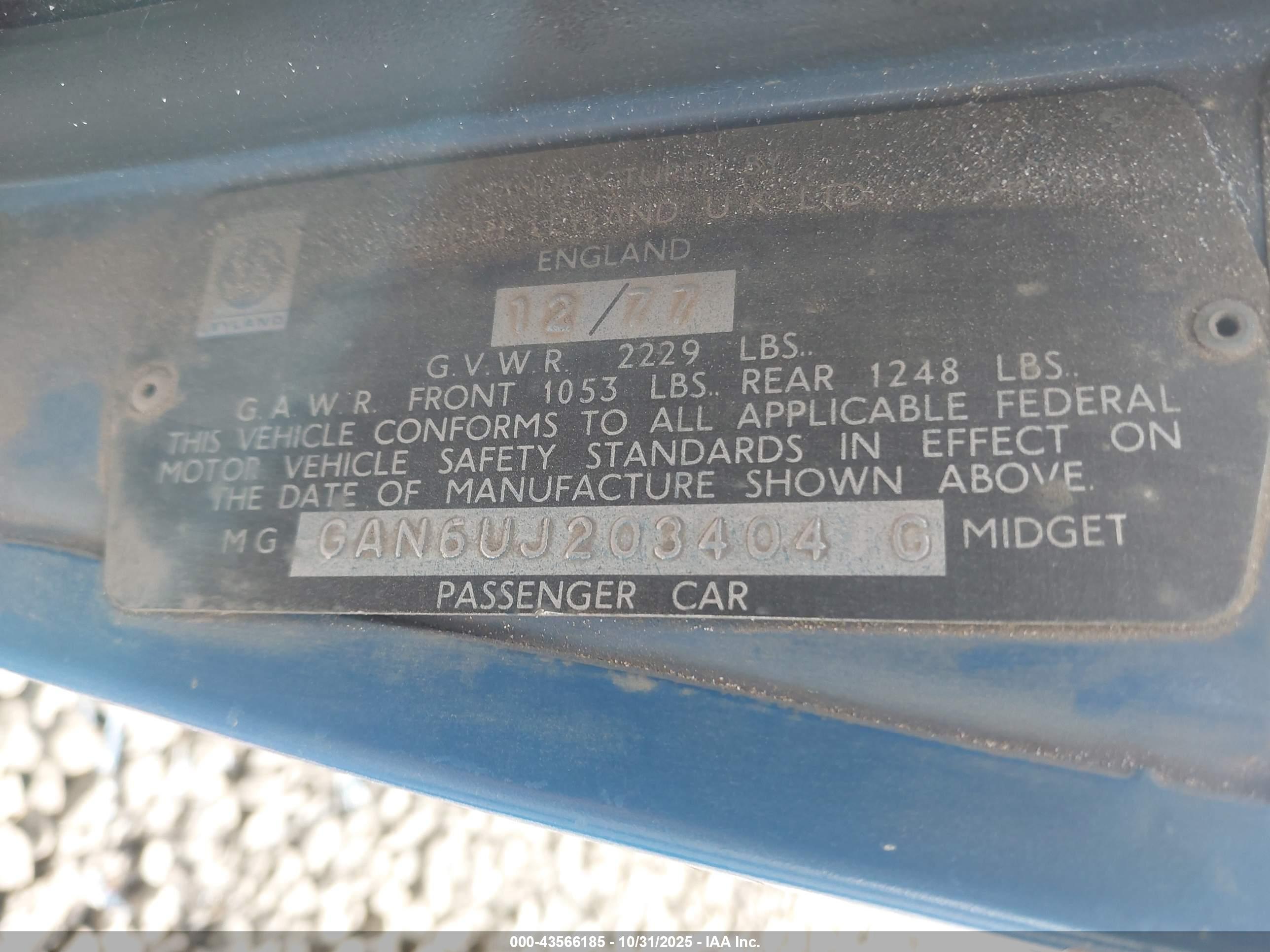 MG MIDGET image 9
