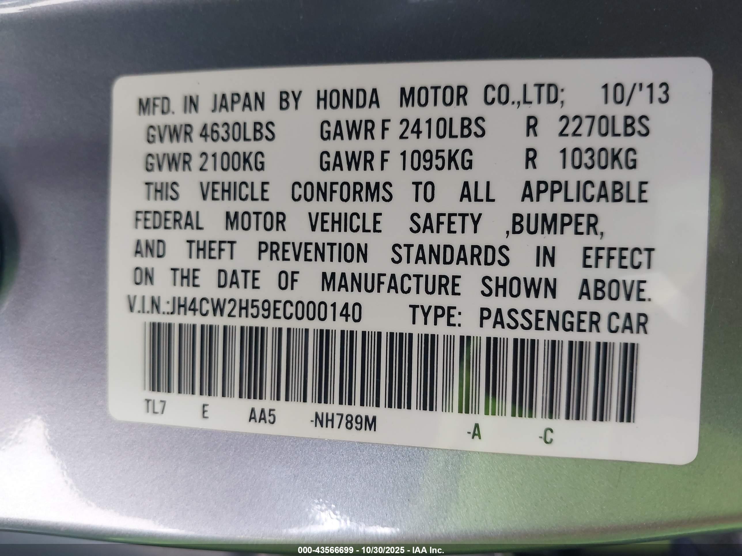 ACURA TSX image 9