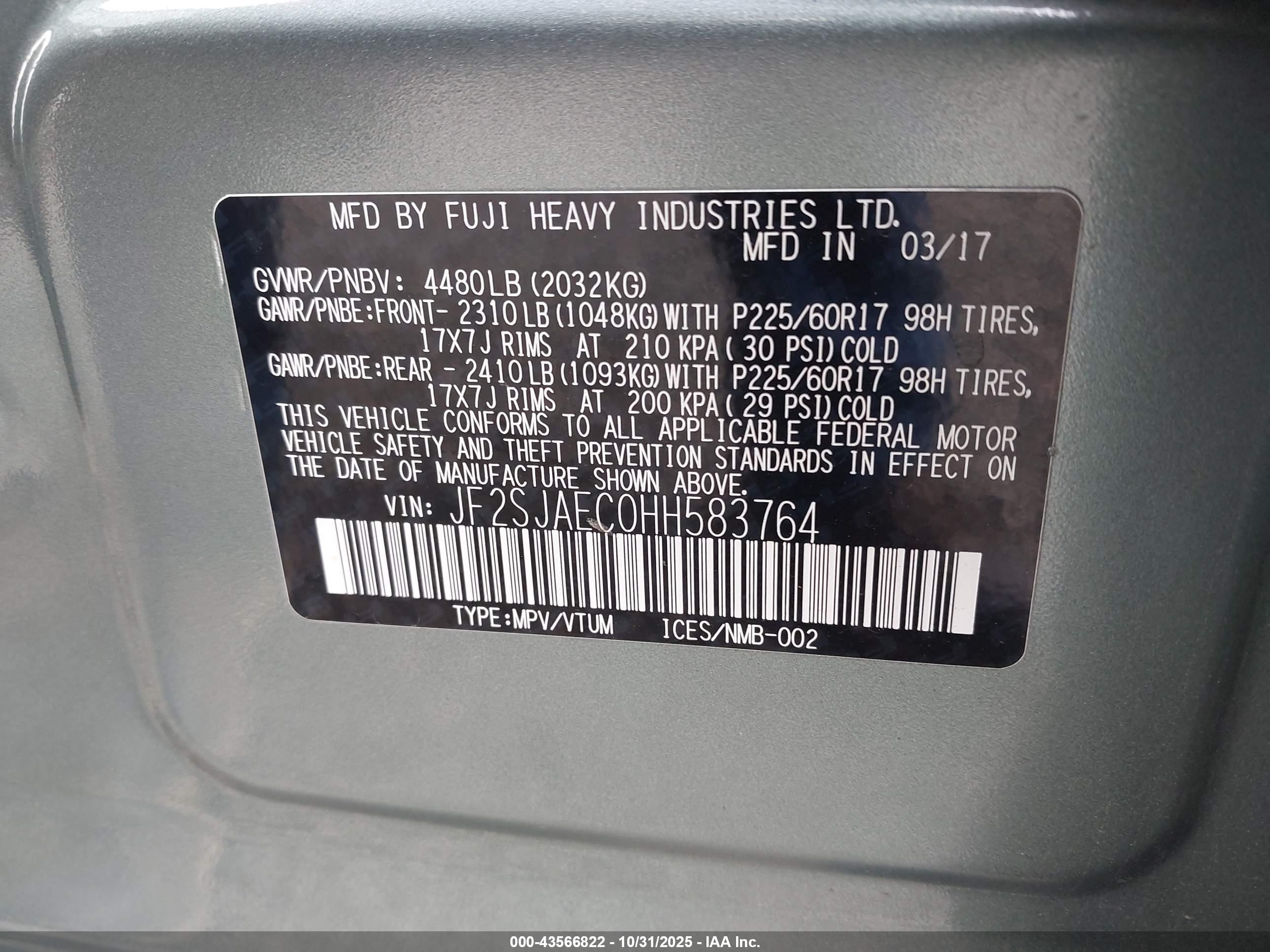 SUBARU FORESTER image 9
