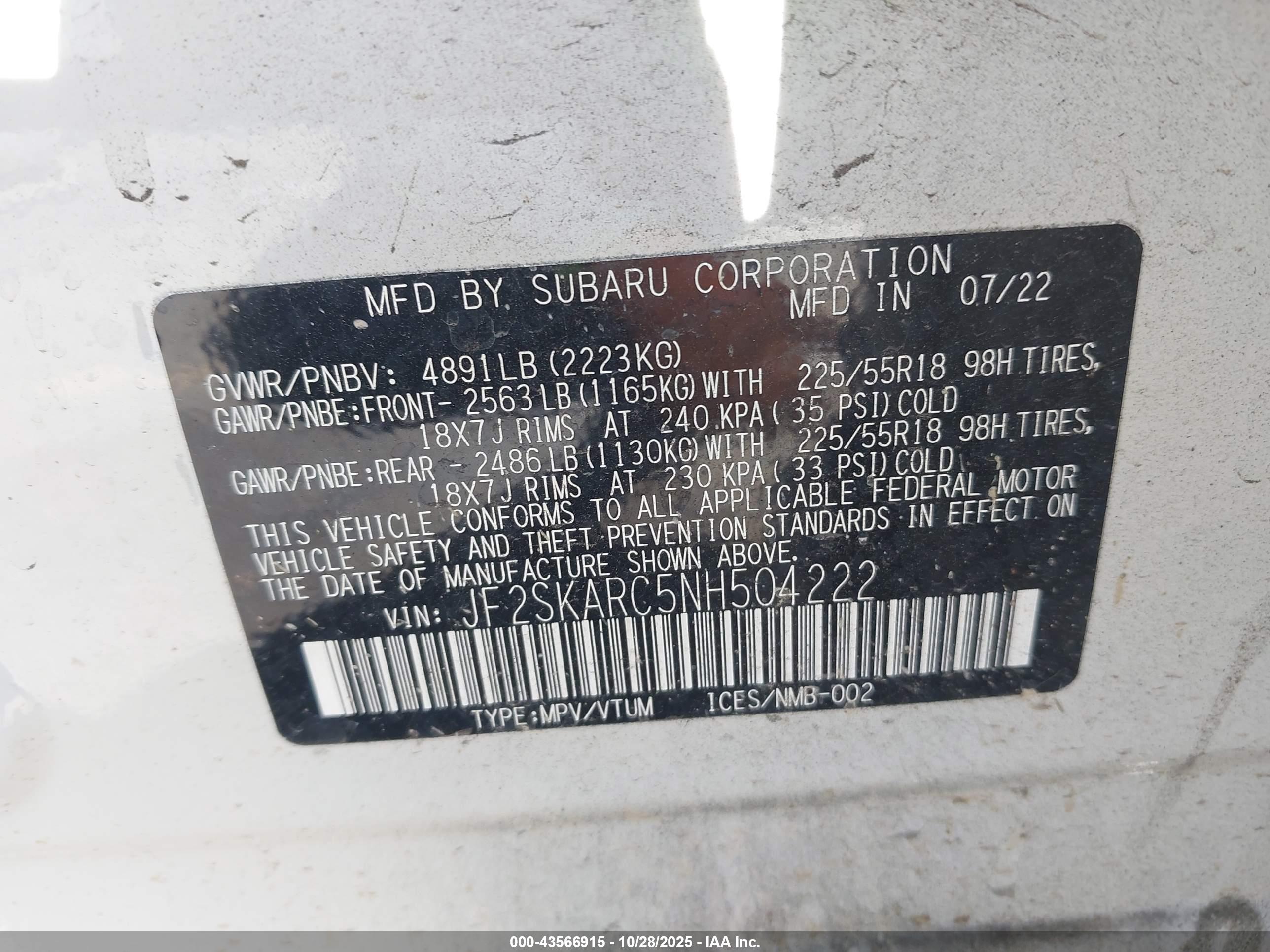 SUBARU FORESTER image 9