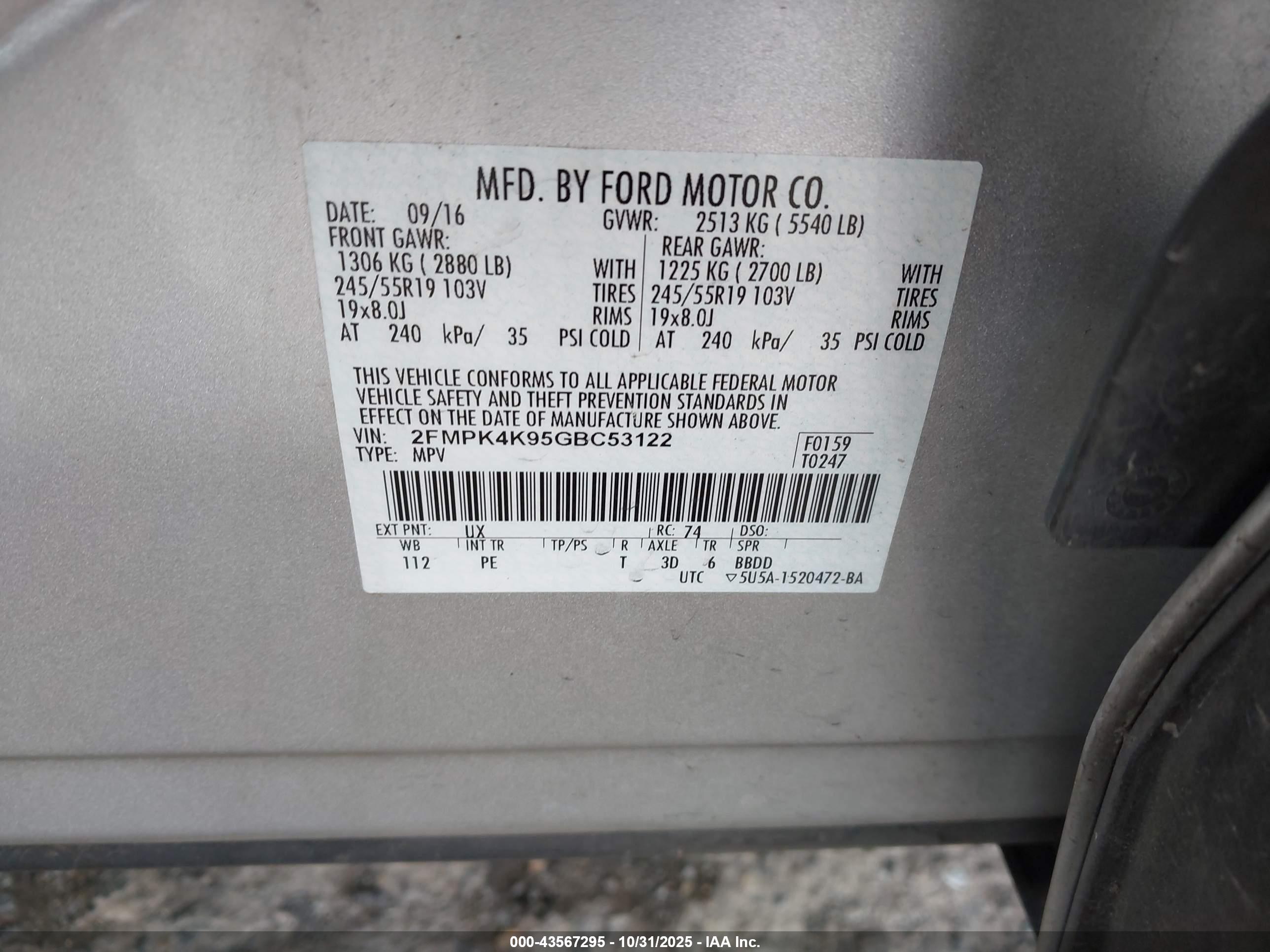 FORD EDGE image 9
