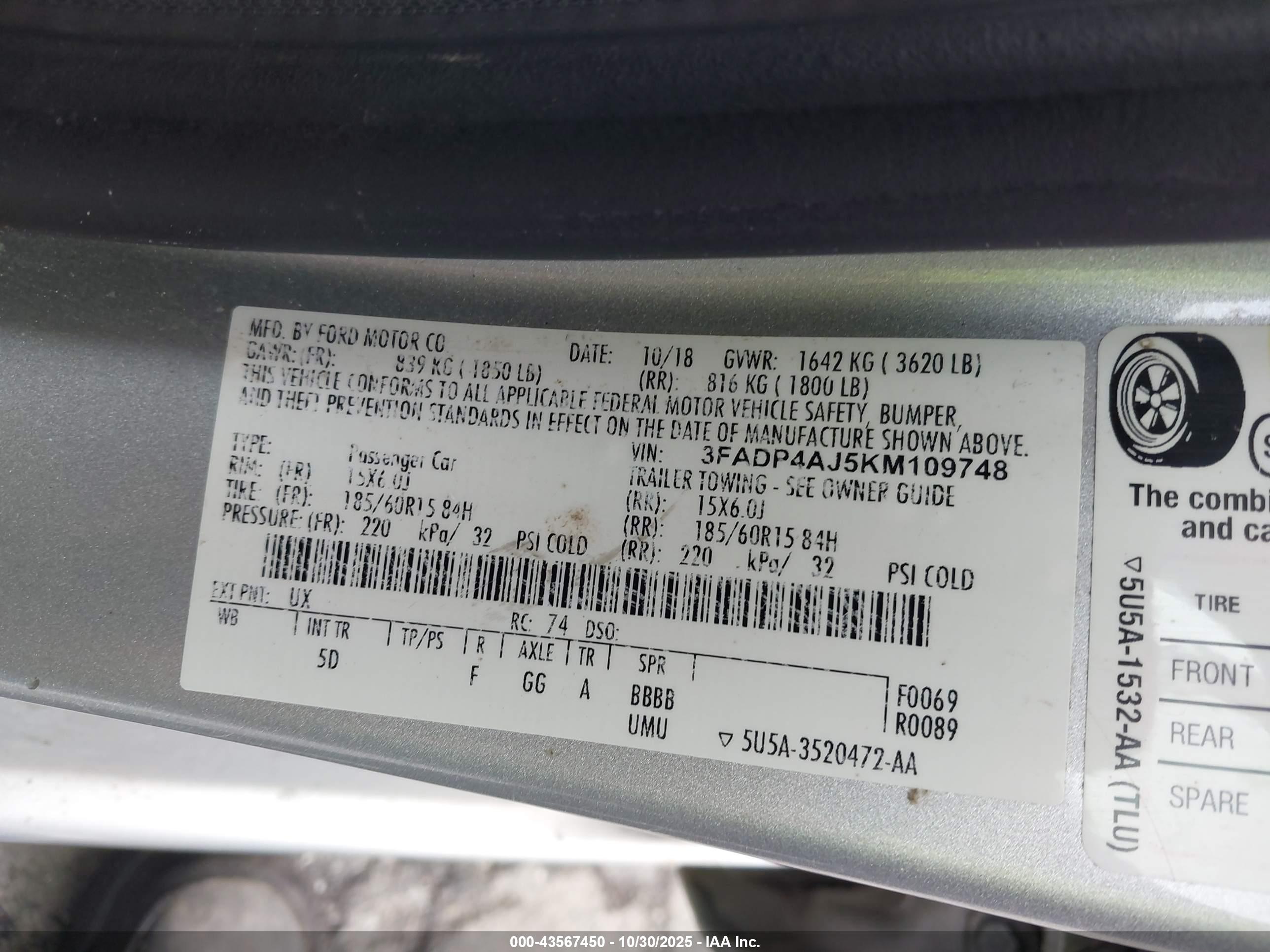 FORD FIESTA image 9