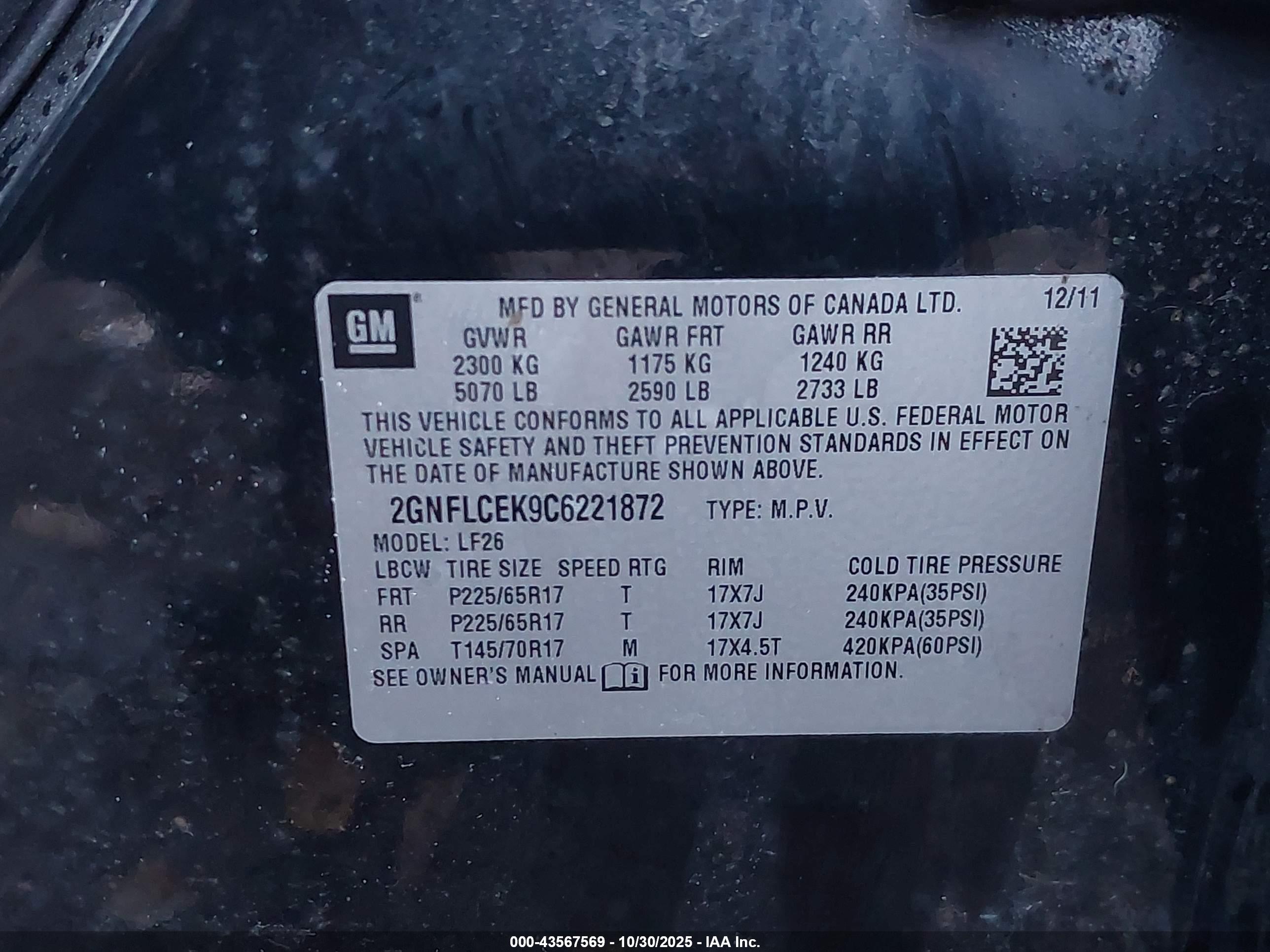 CHEVROLET EQUINOX image 9