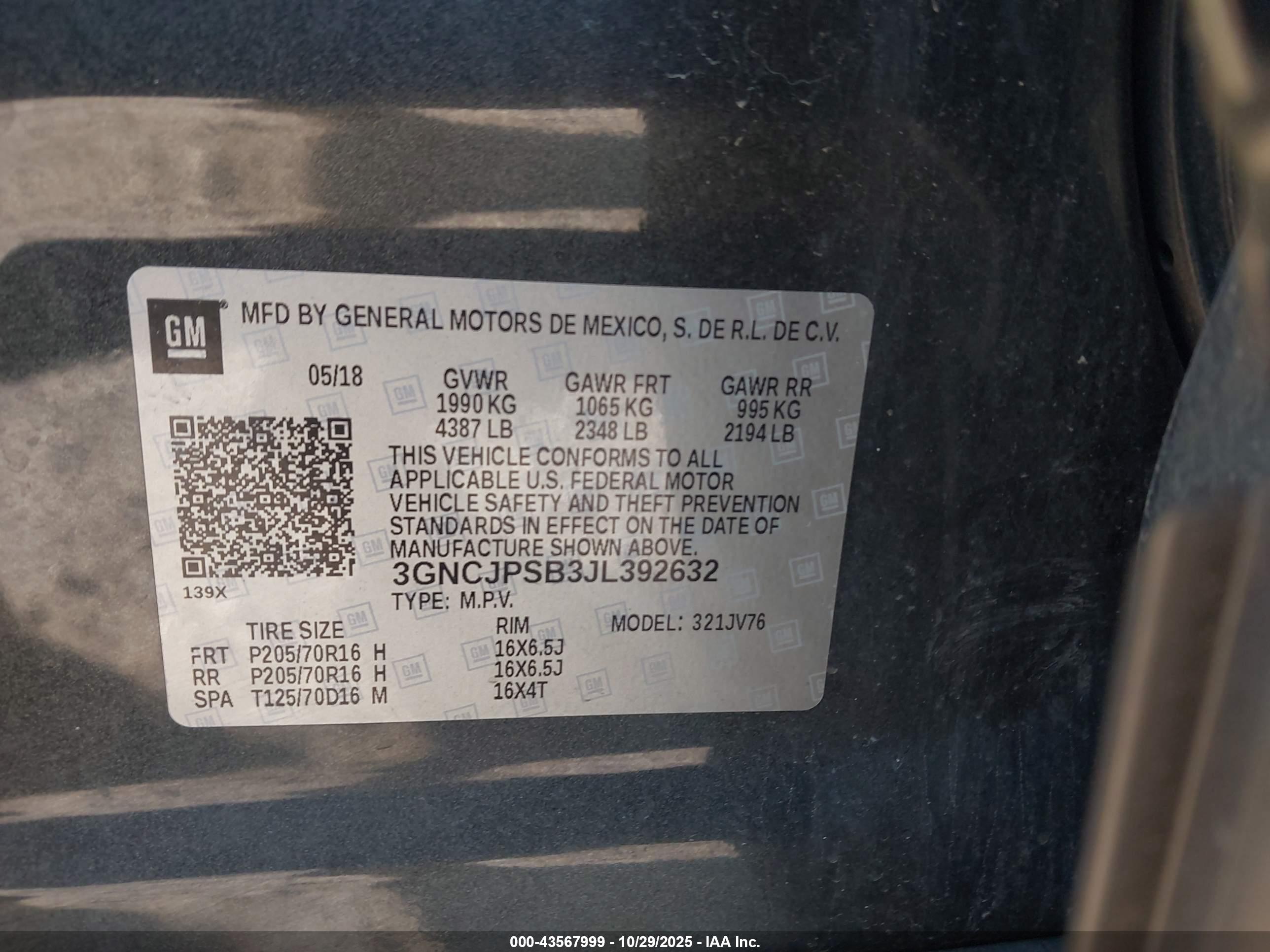 CHEVROLET TRAX image 9