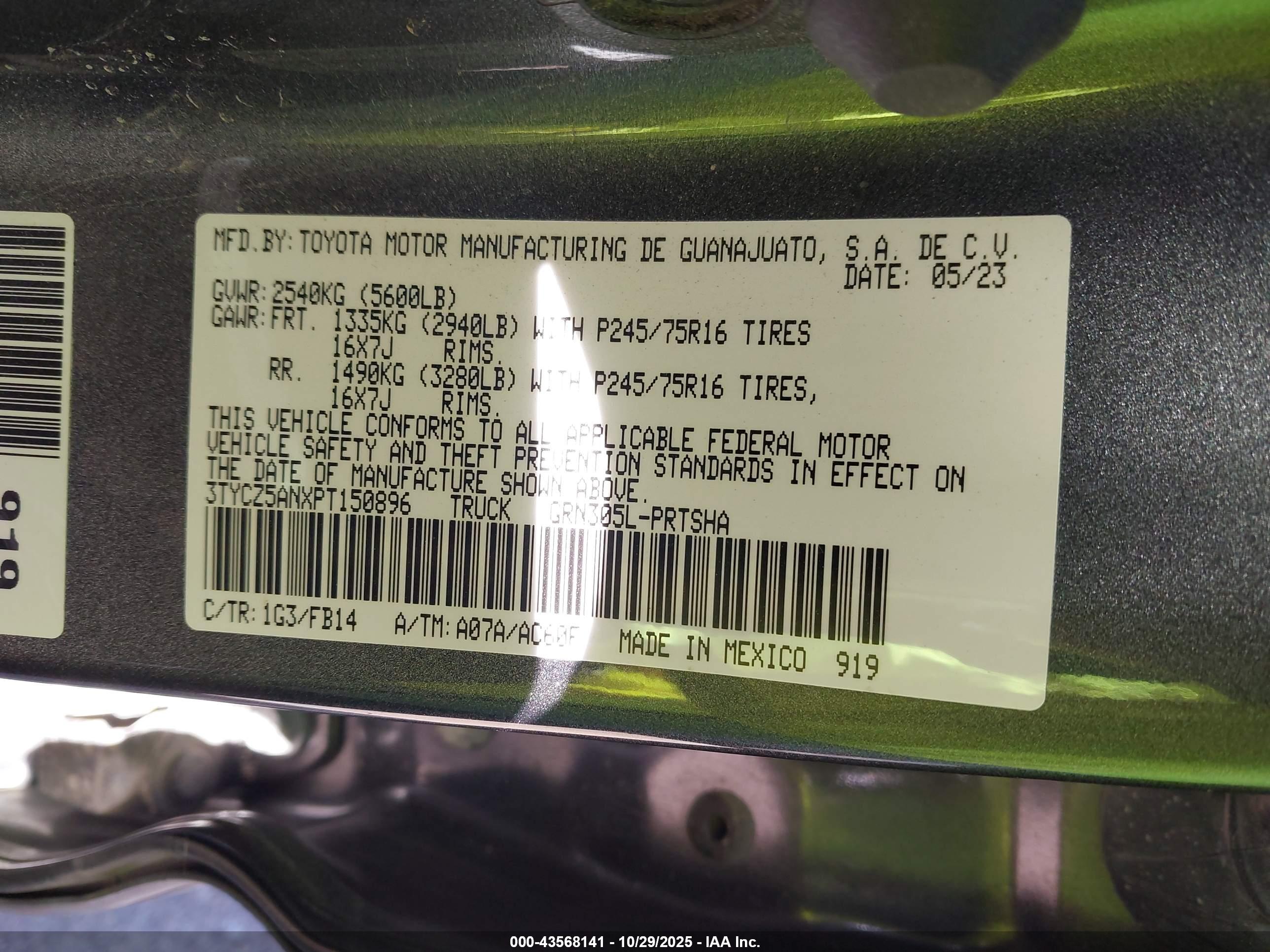 TOYOTA TACOMA image 9