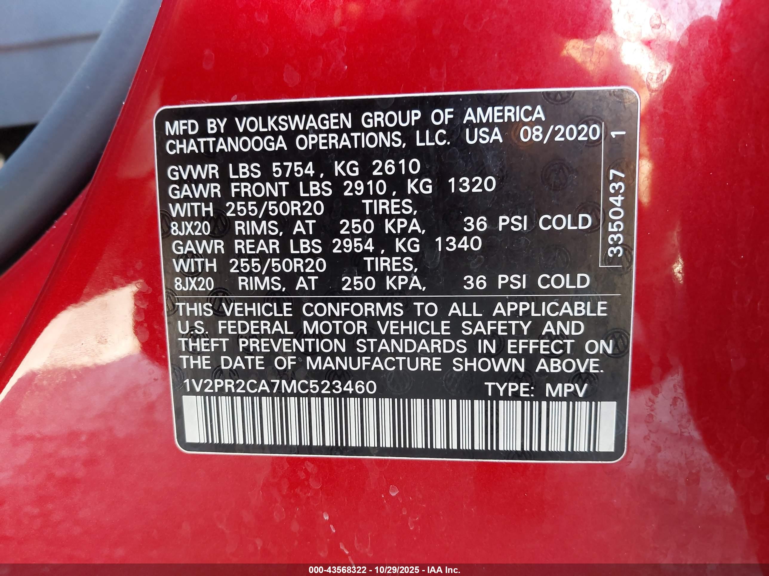 VOLKSWAGEN ATLAS image 9