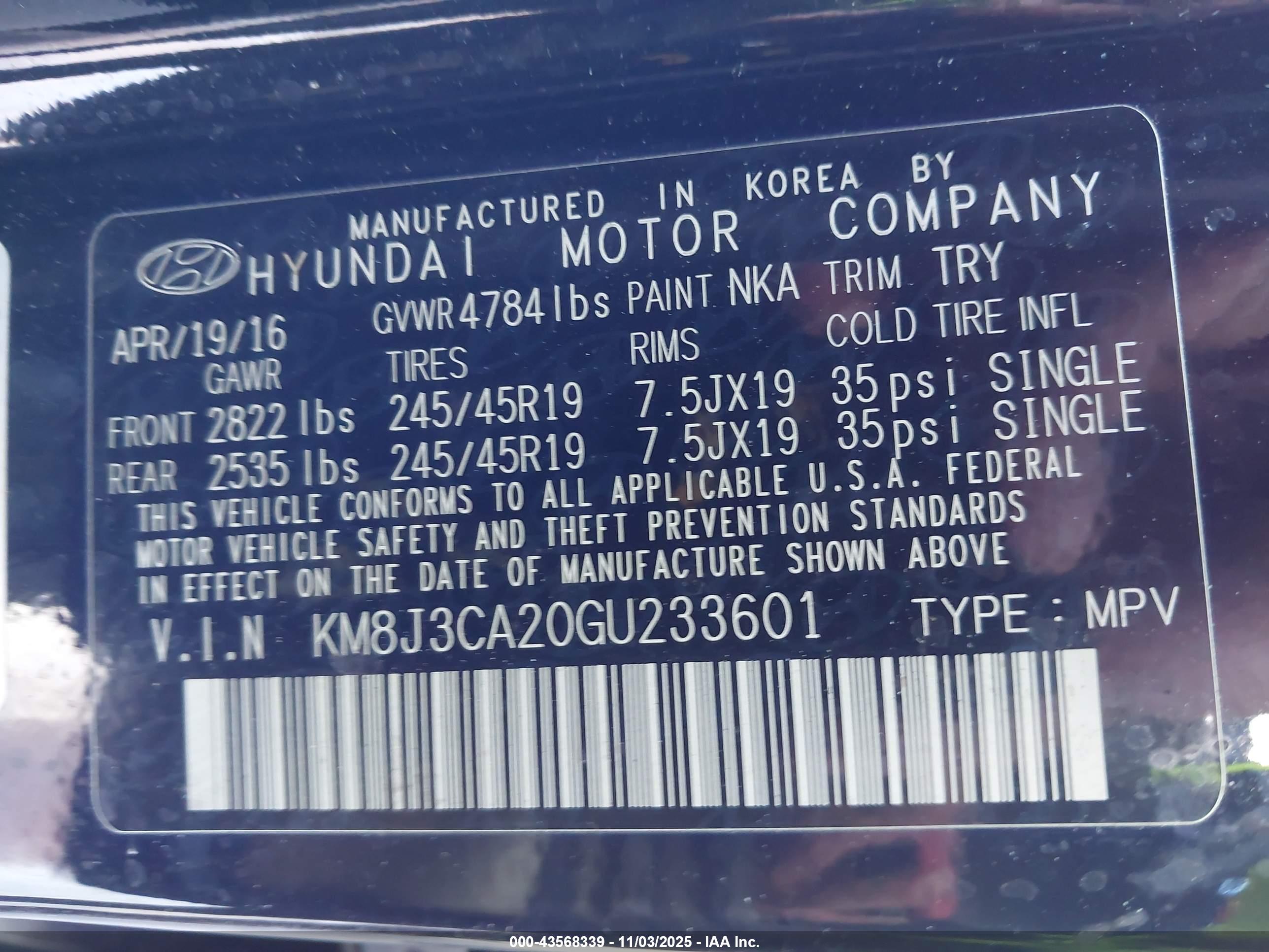 HYUNDAI TUCSON image 9