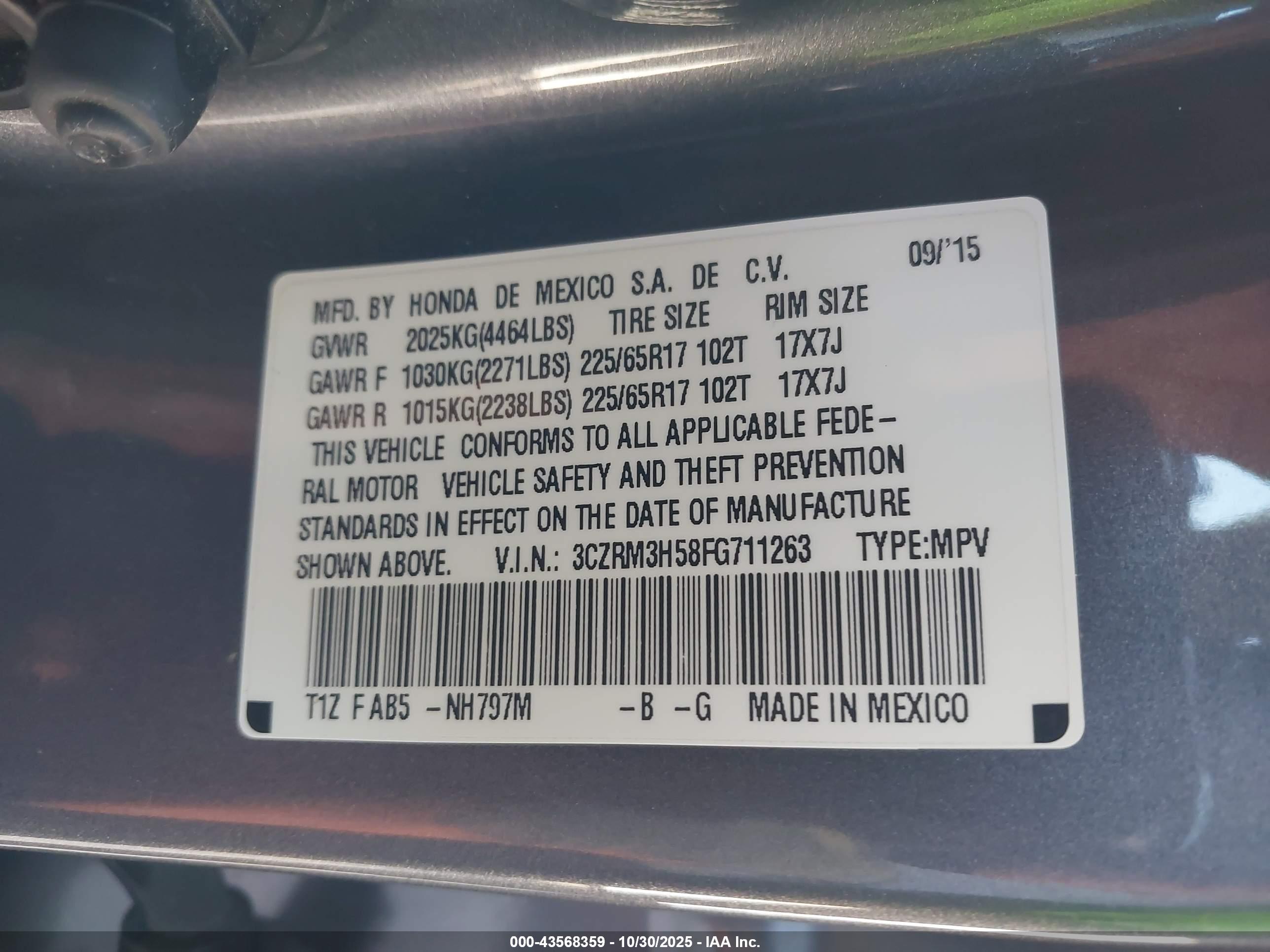 HONDA CR-V image 9