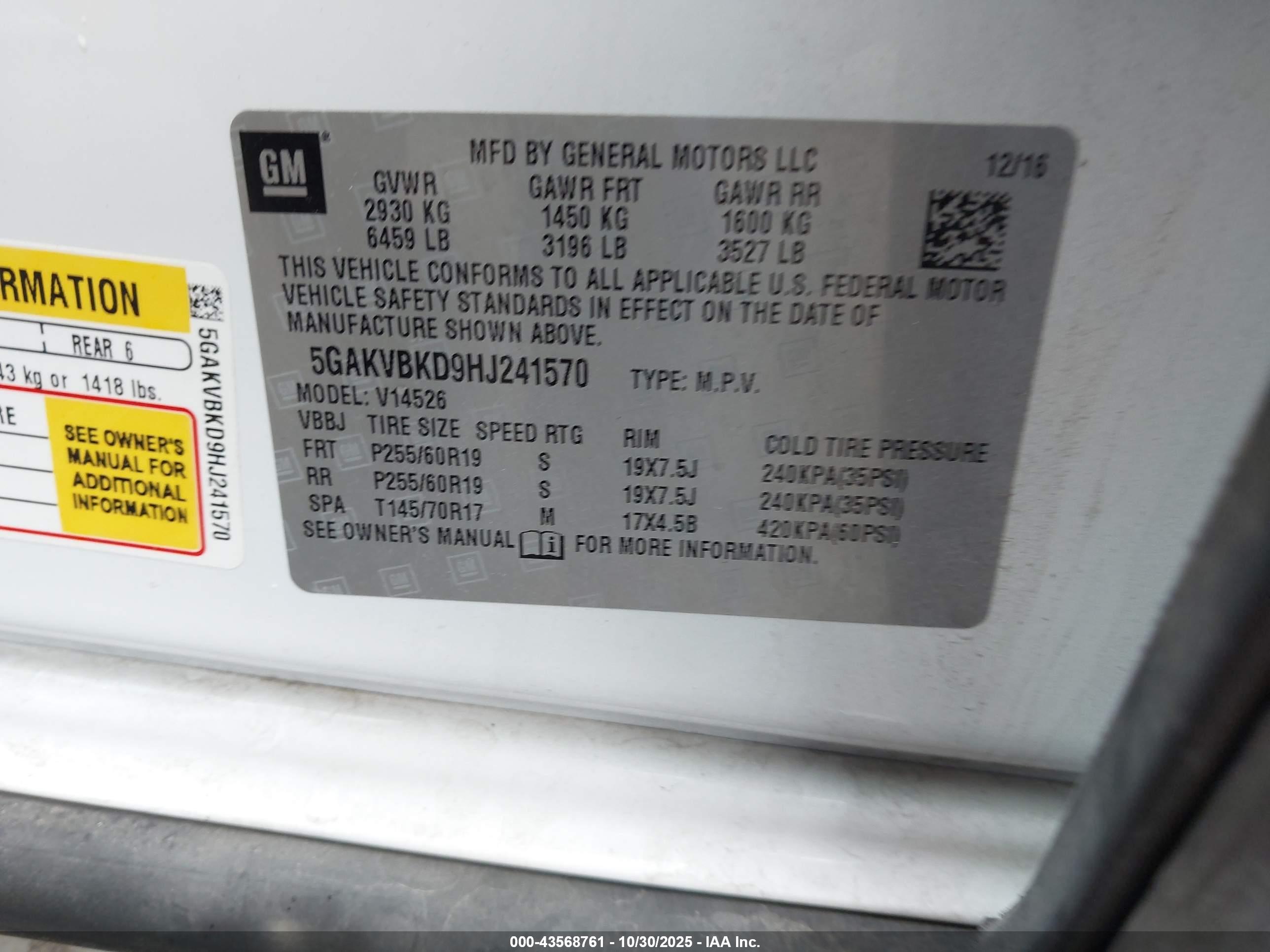 BUICK ENCLAVE image 9
