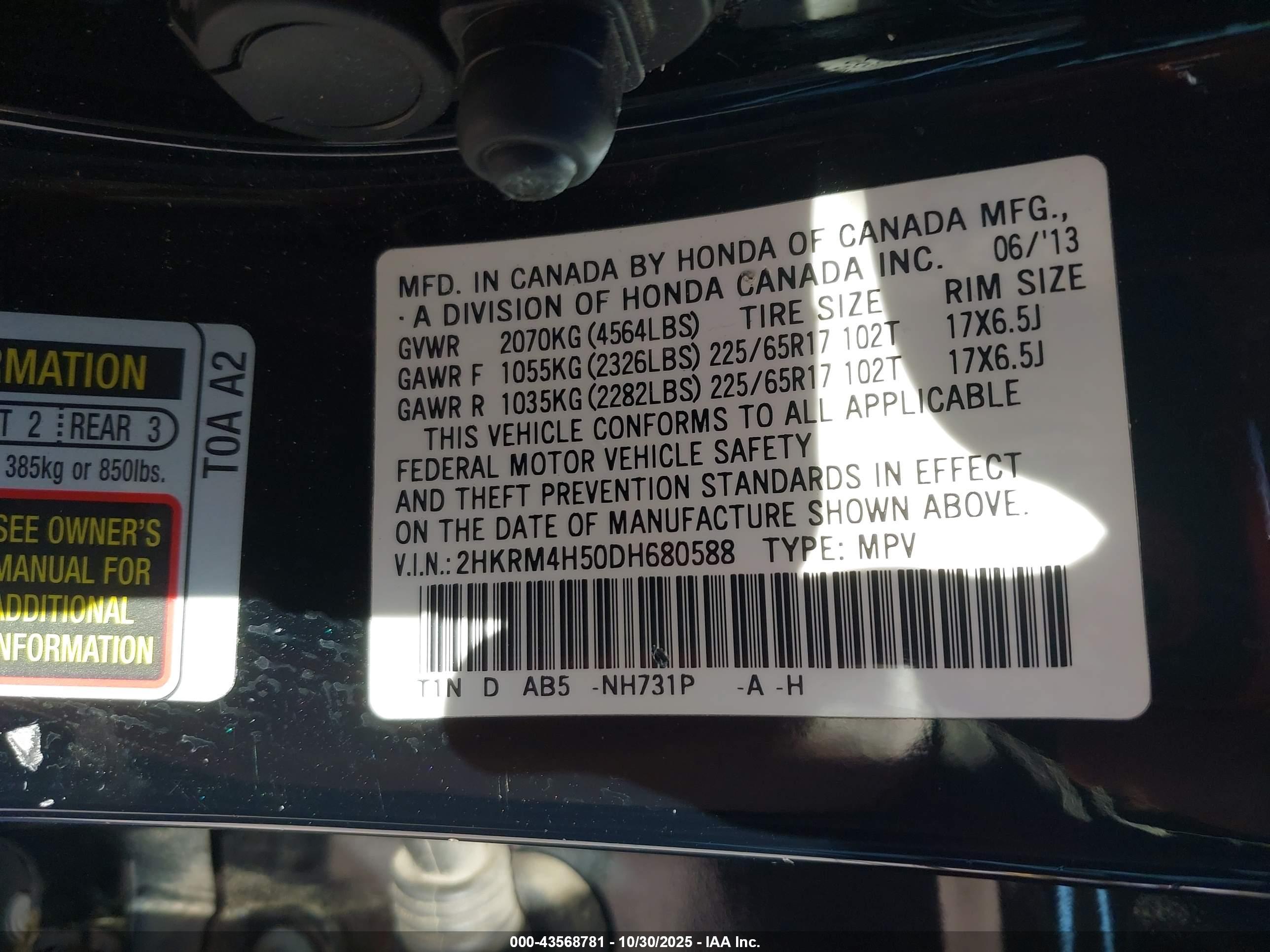 HONDA CR-V image 9