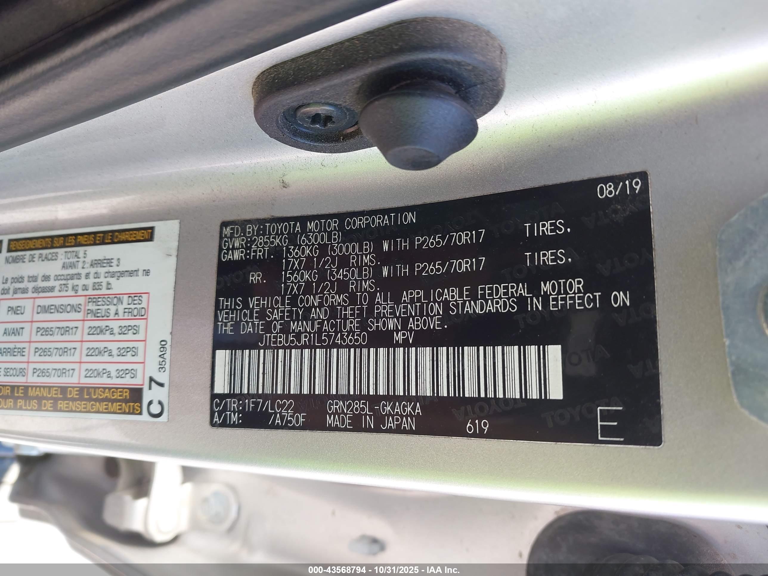 TOYOTA 4RUNNER image 9