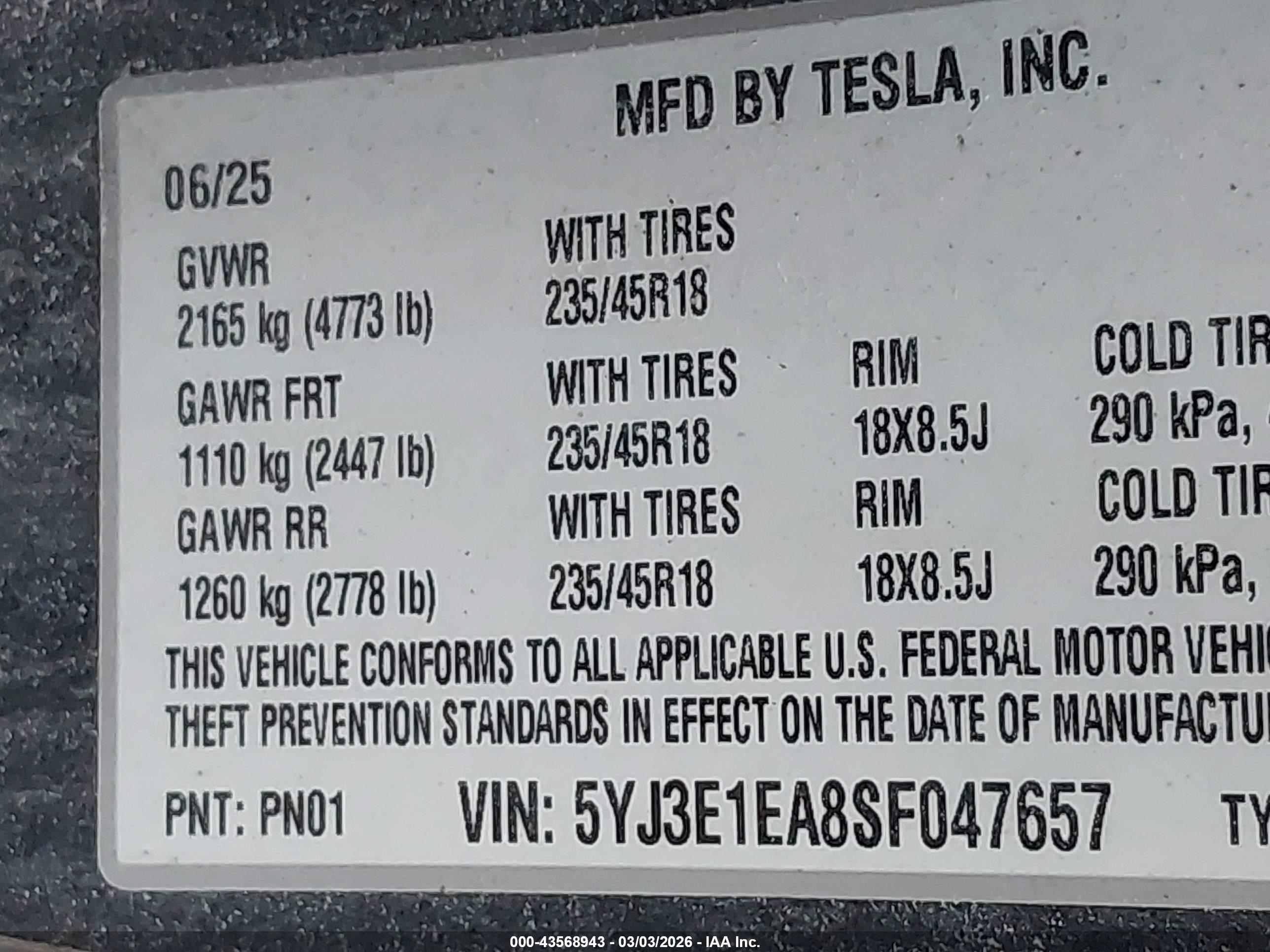 TESLA MODEL image 9