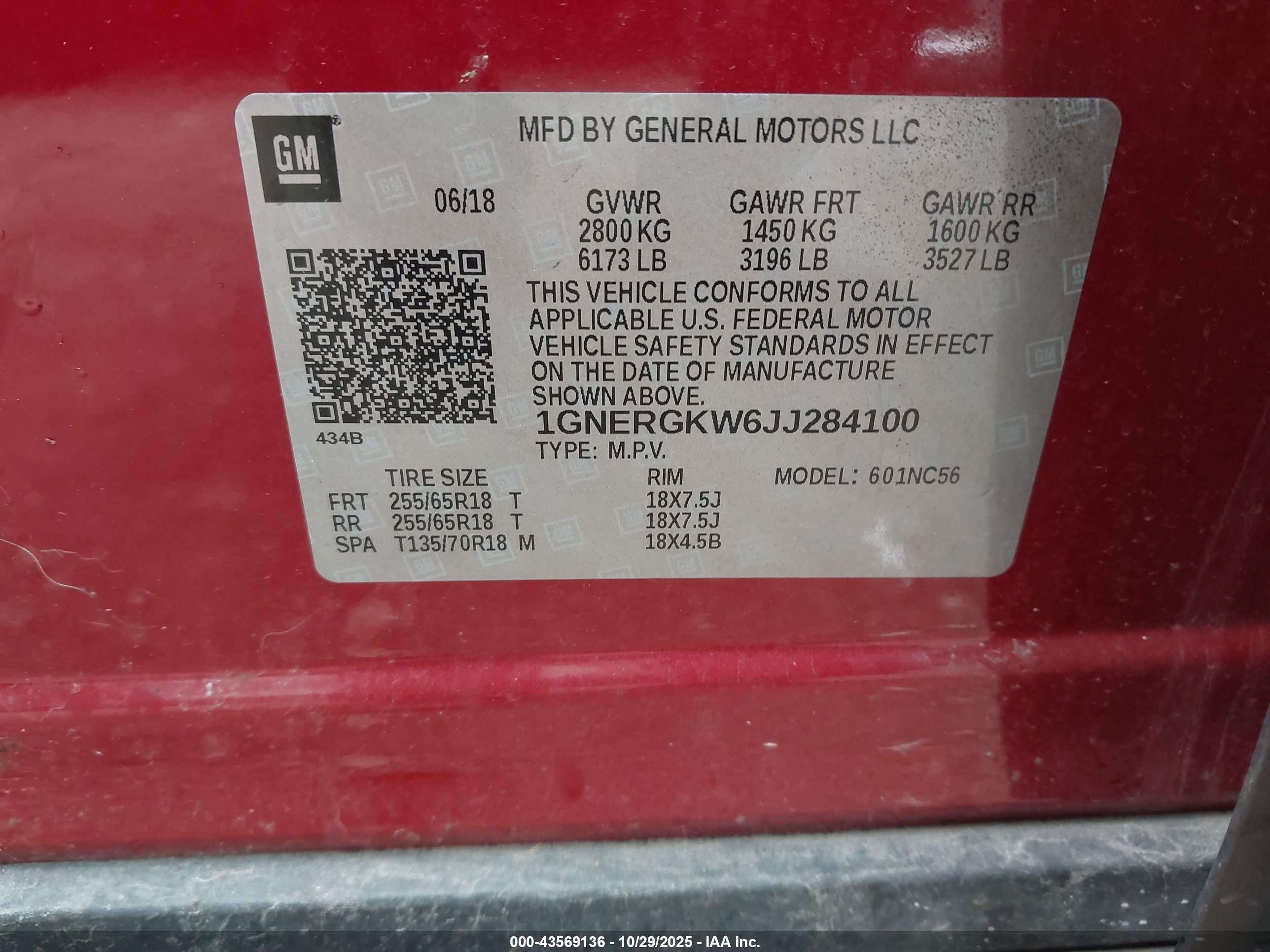 CHEVROLET TRAVERSE image 9