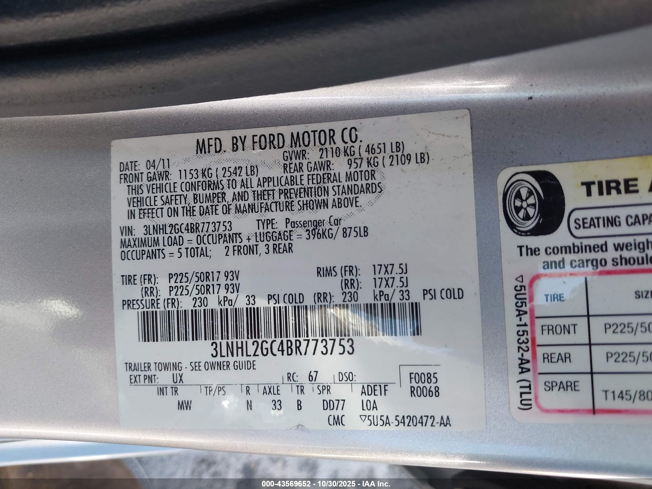 LINCOLN MKZ image 9