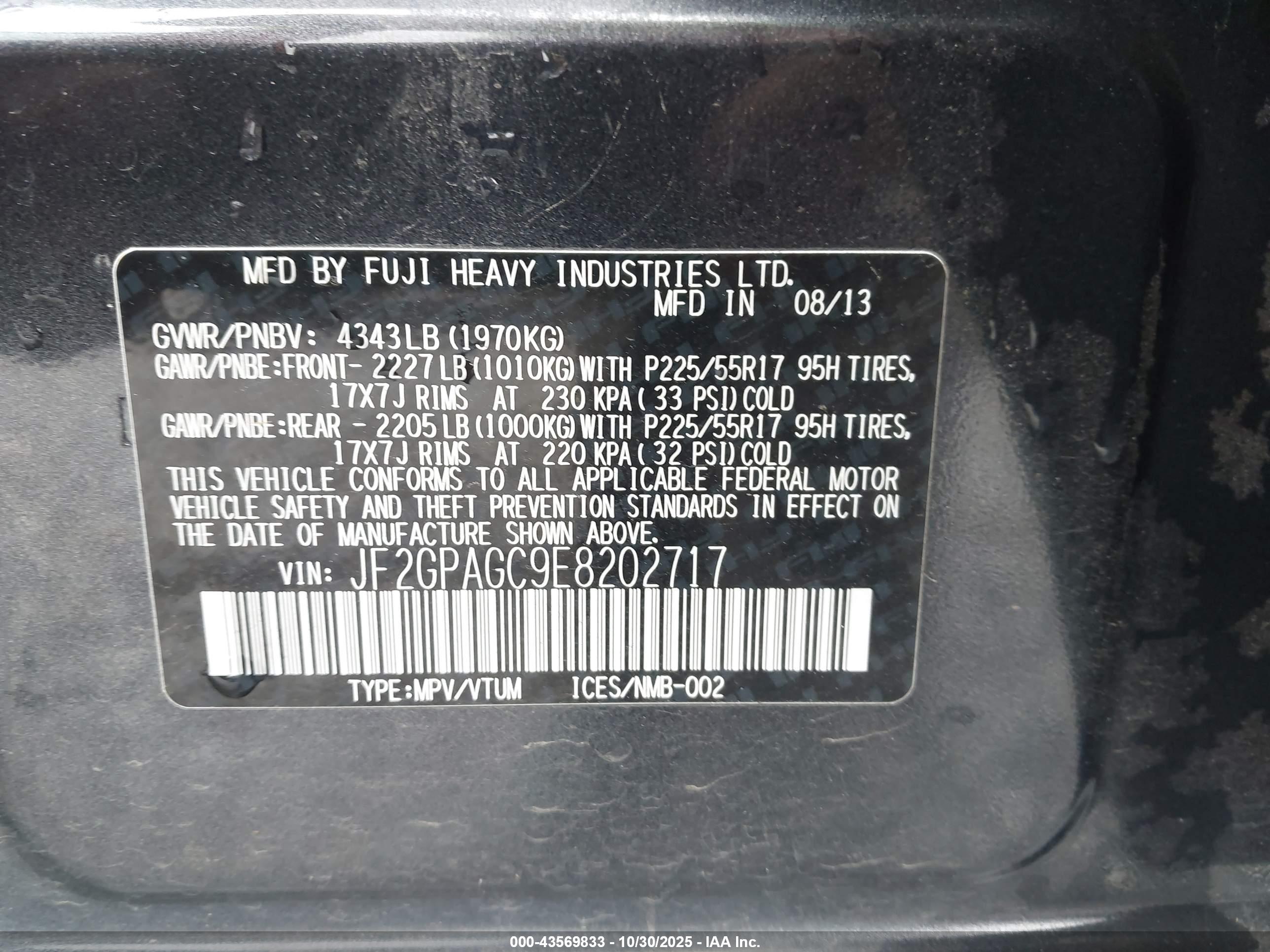 SUBARU XV image 9