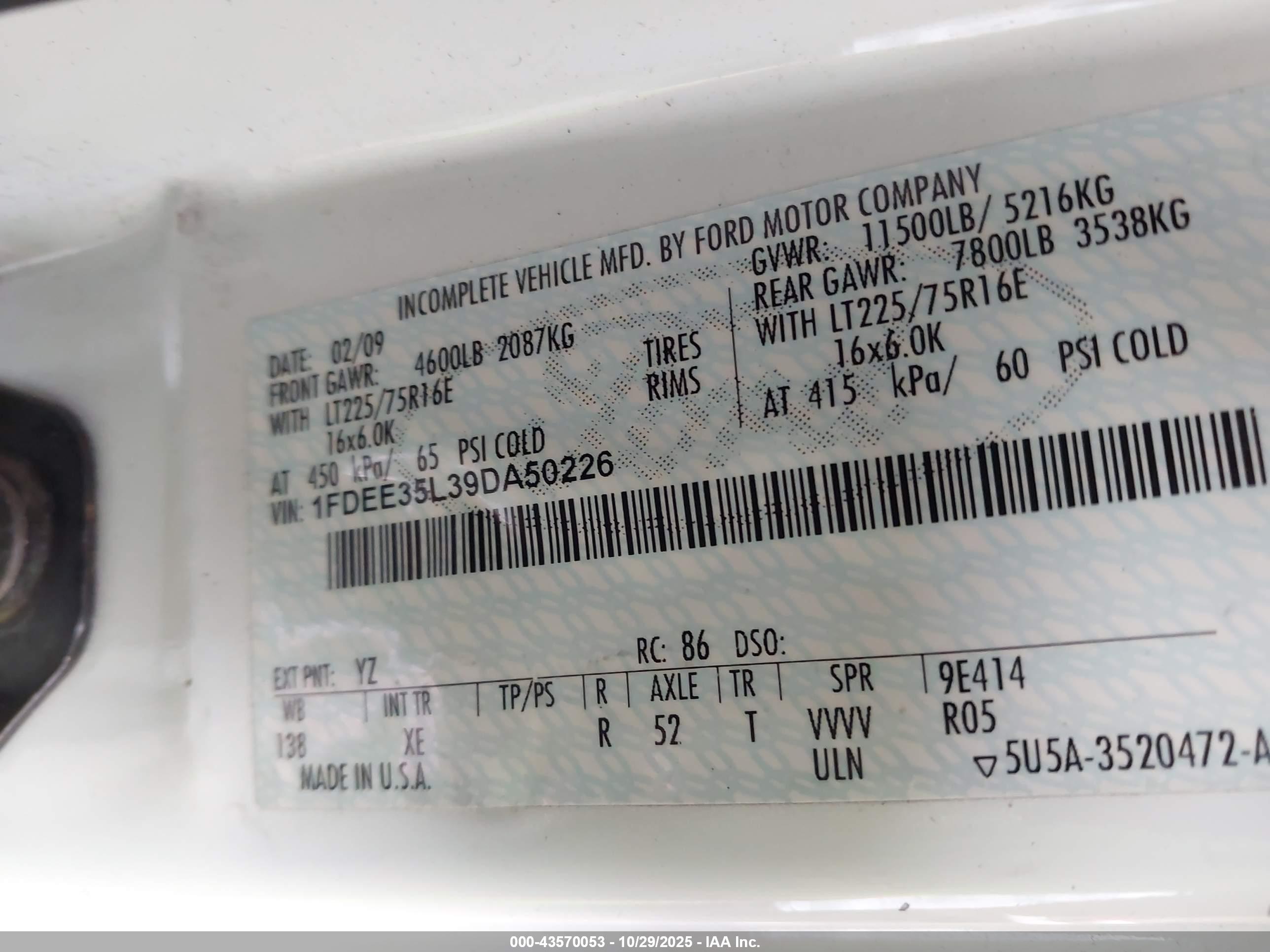 FORD E-350 image 9
