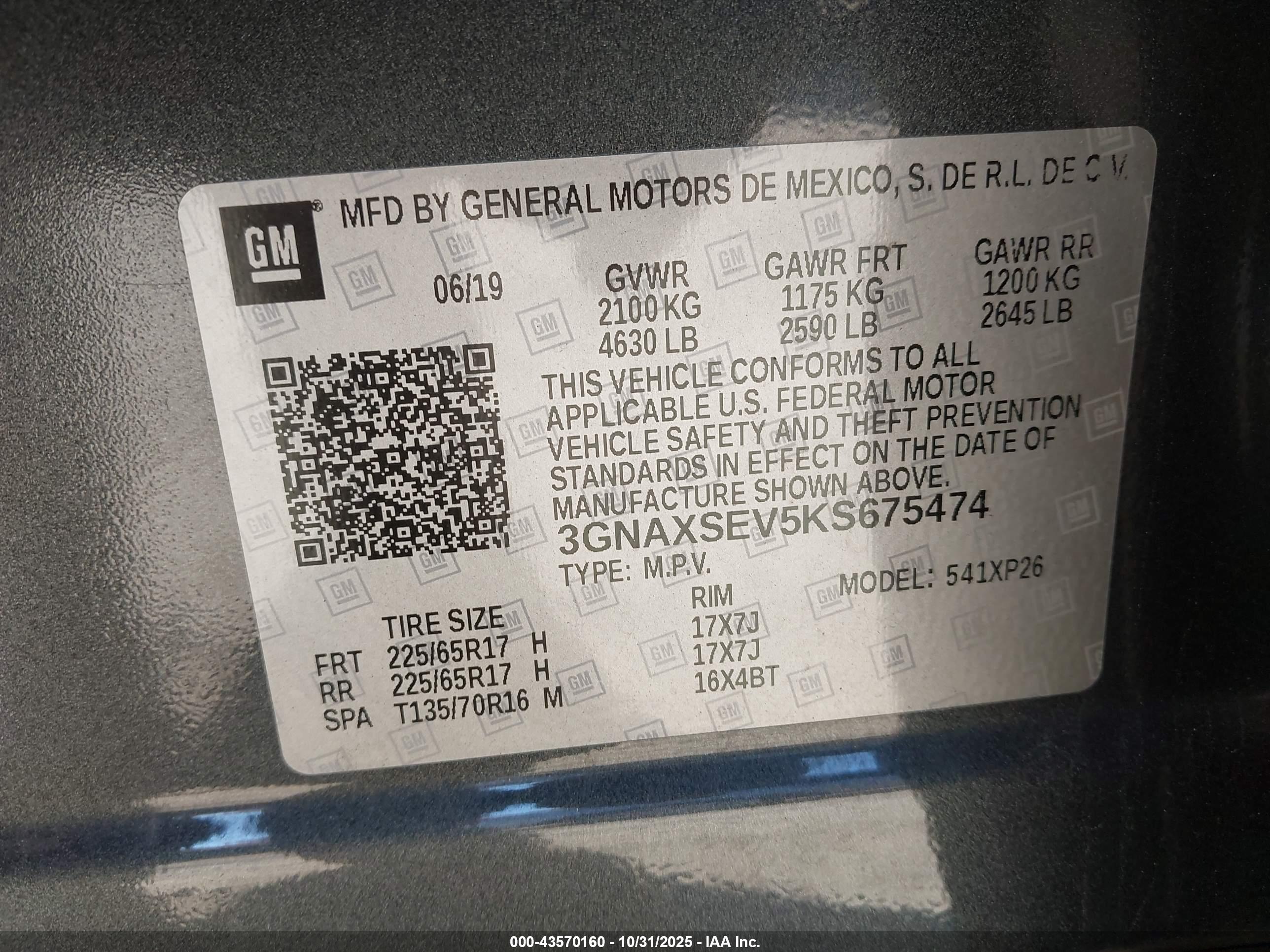 CHEVROLET EQUINOX image 9