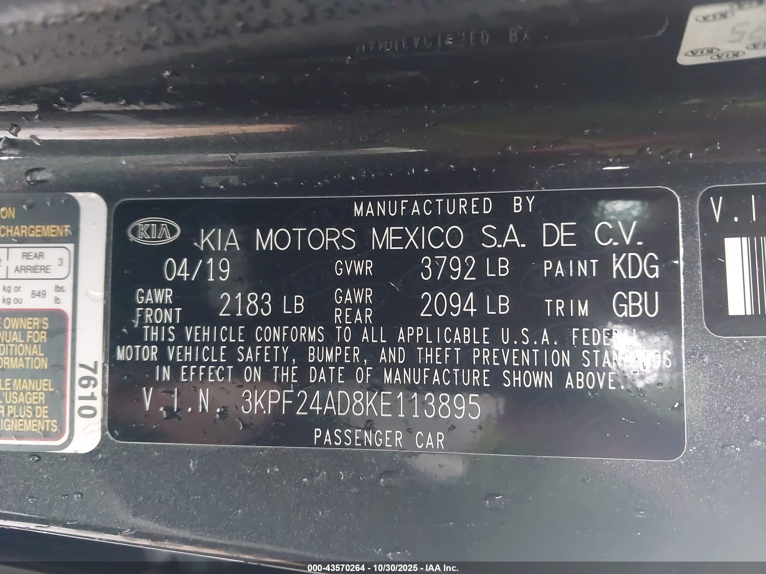 KIA FORTE image 9