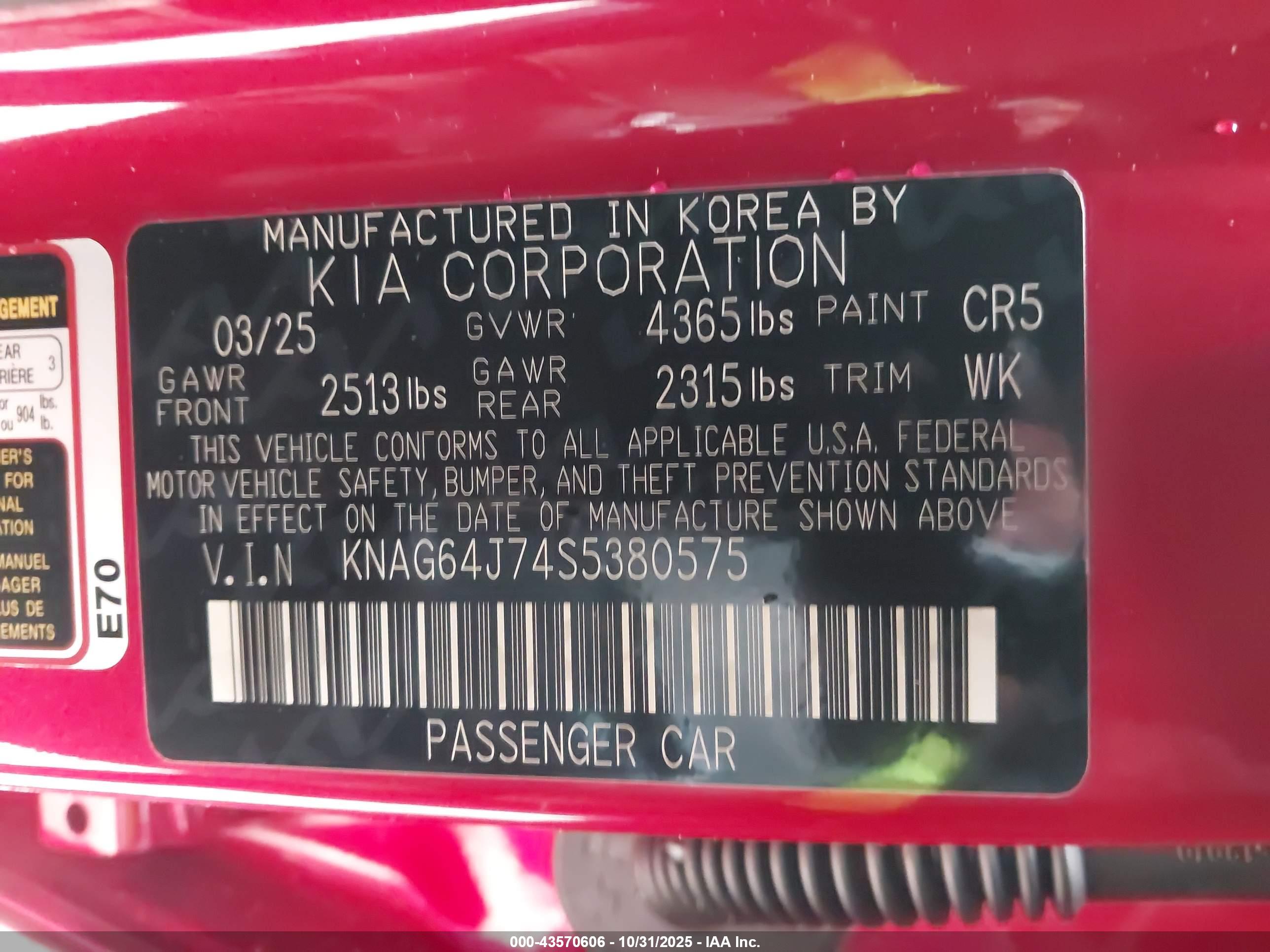 KIA K5 image 9