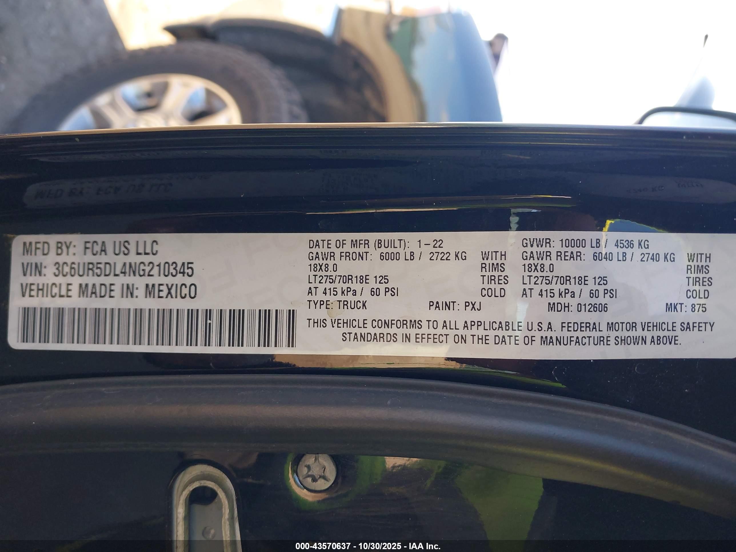 RAM 2500 image 9