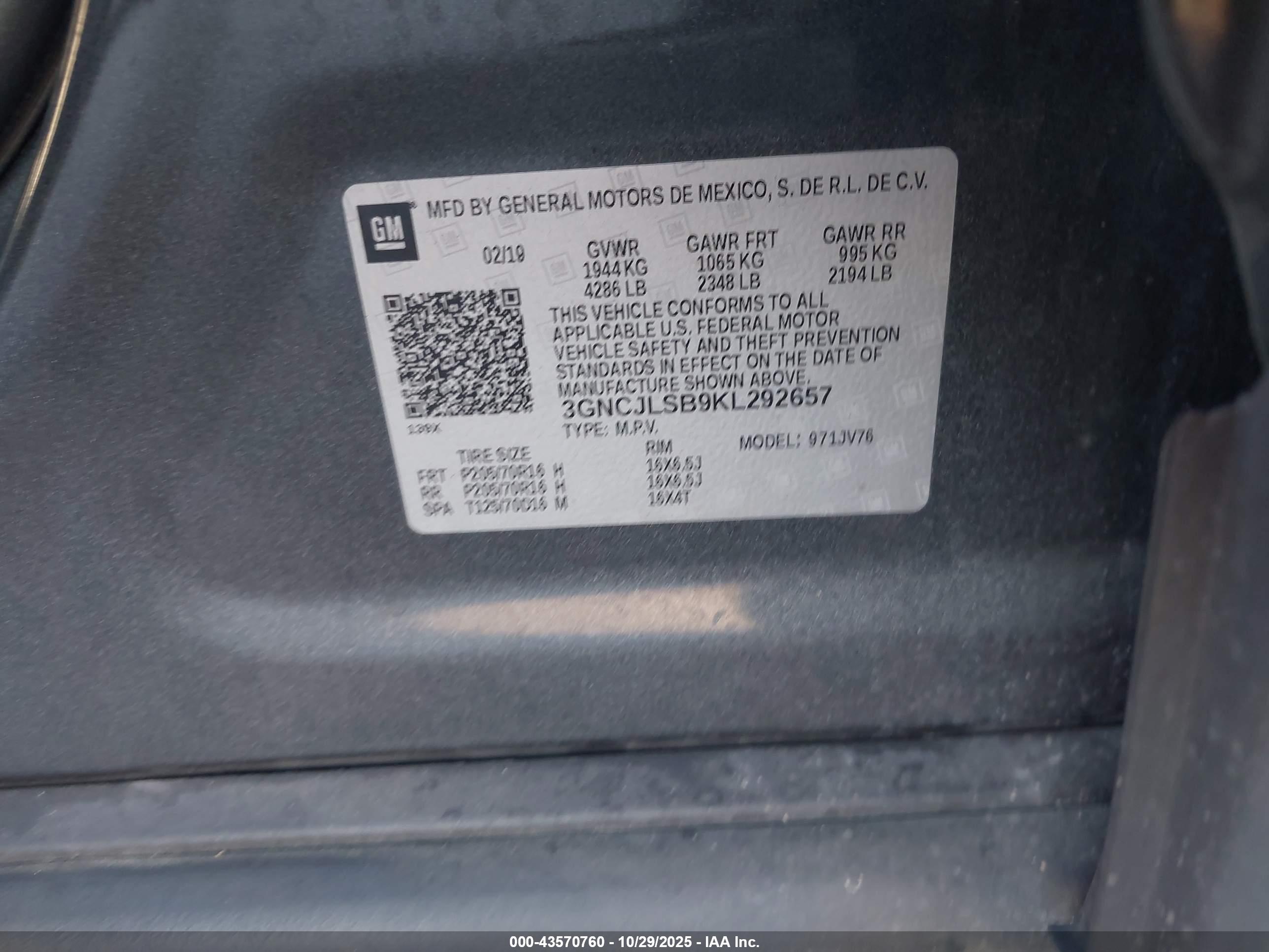 CHEVROLET TRAX image 9