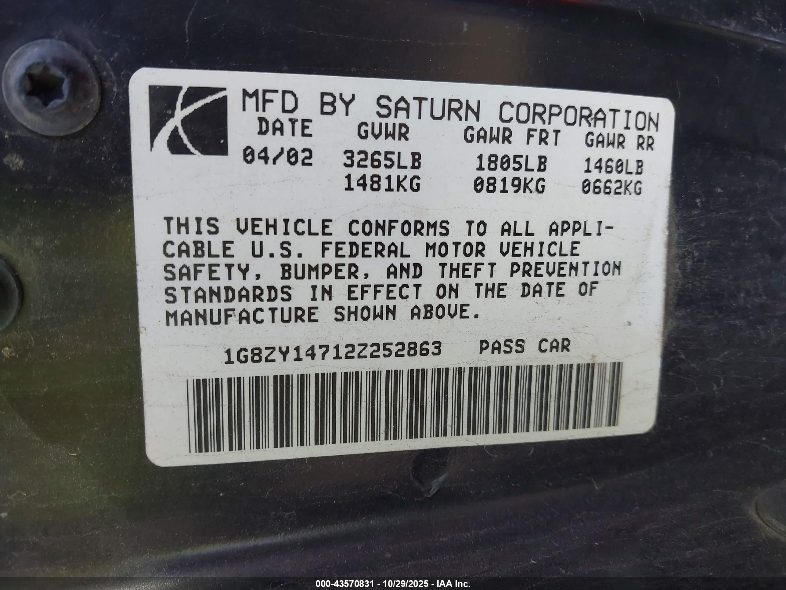 SATURN S-SERIES image 9