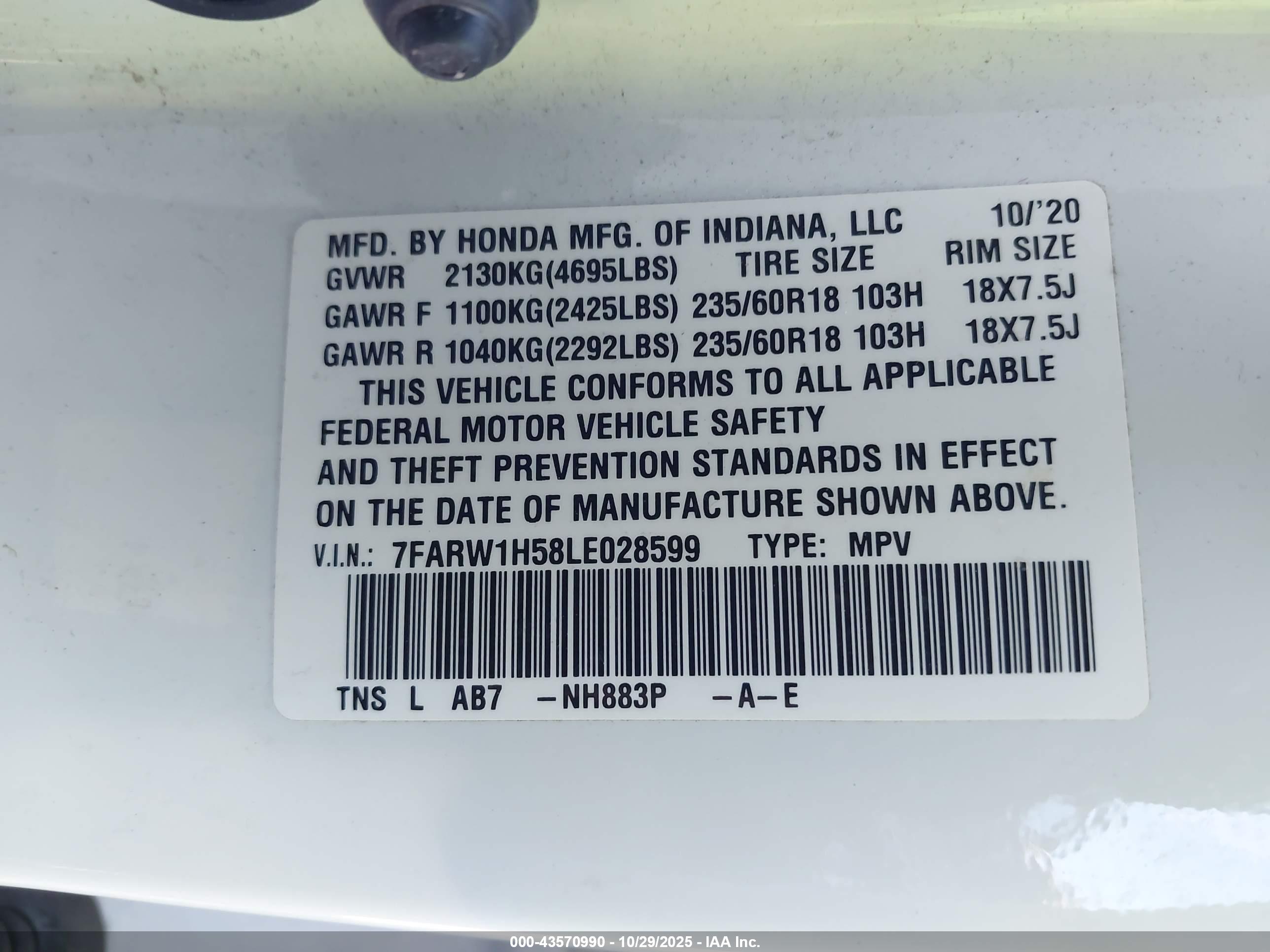HONDA CR-V image 9