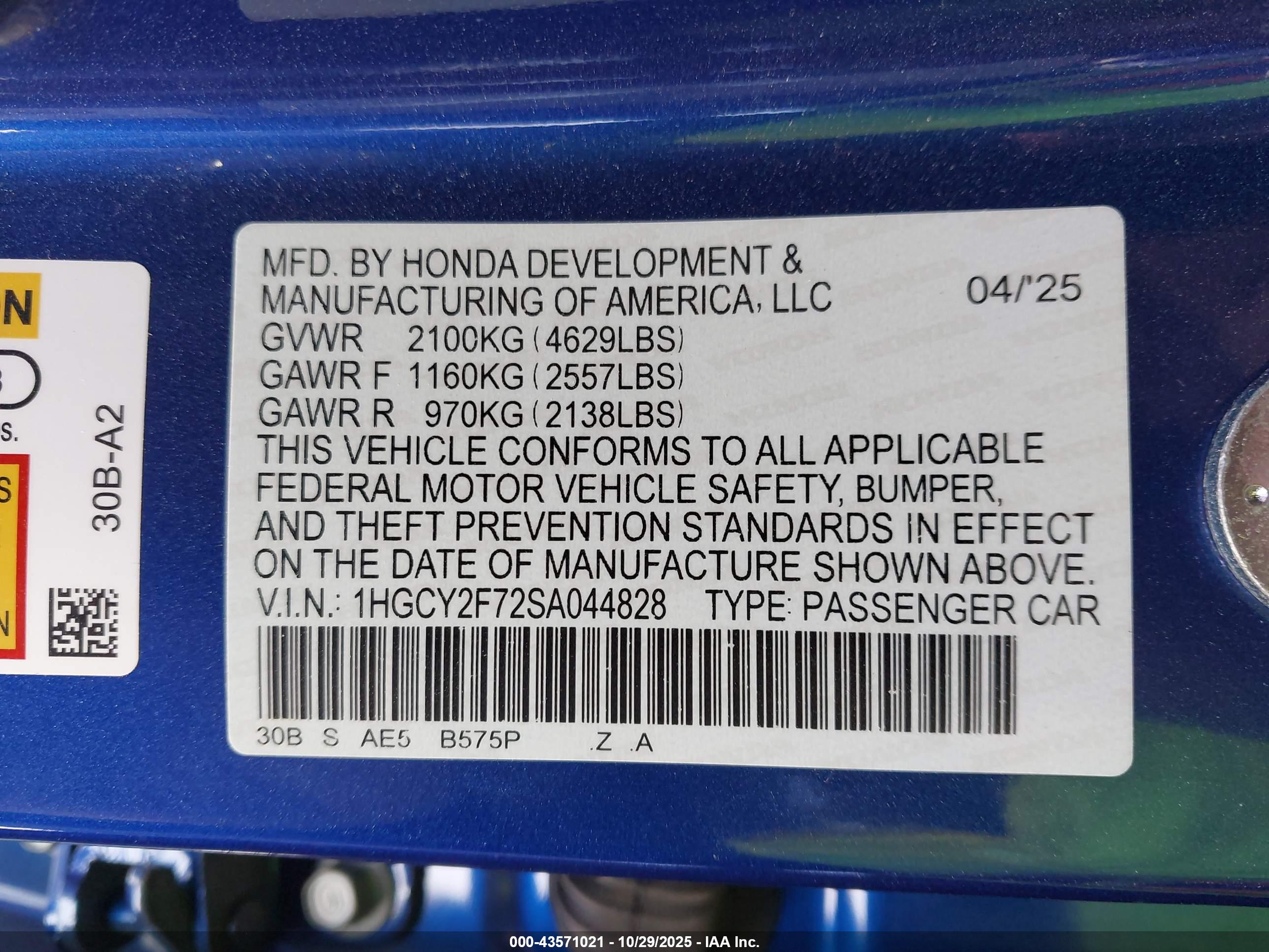 HONDA ACCORD image 9
