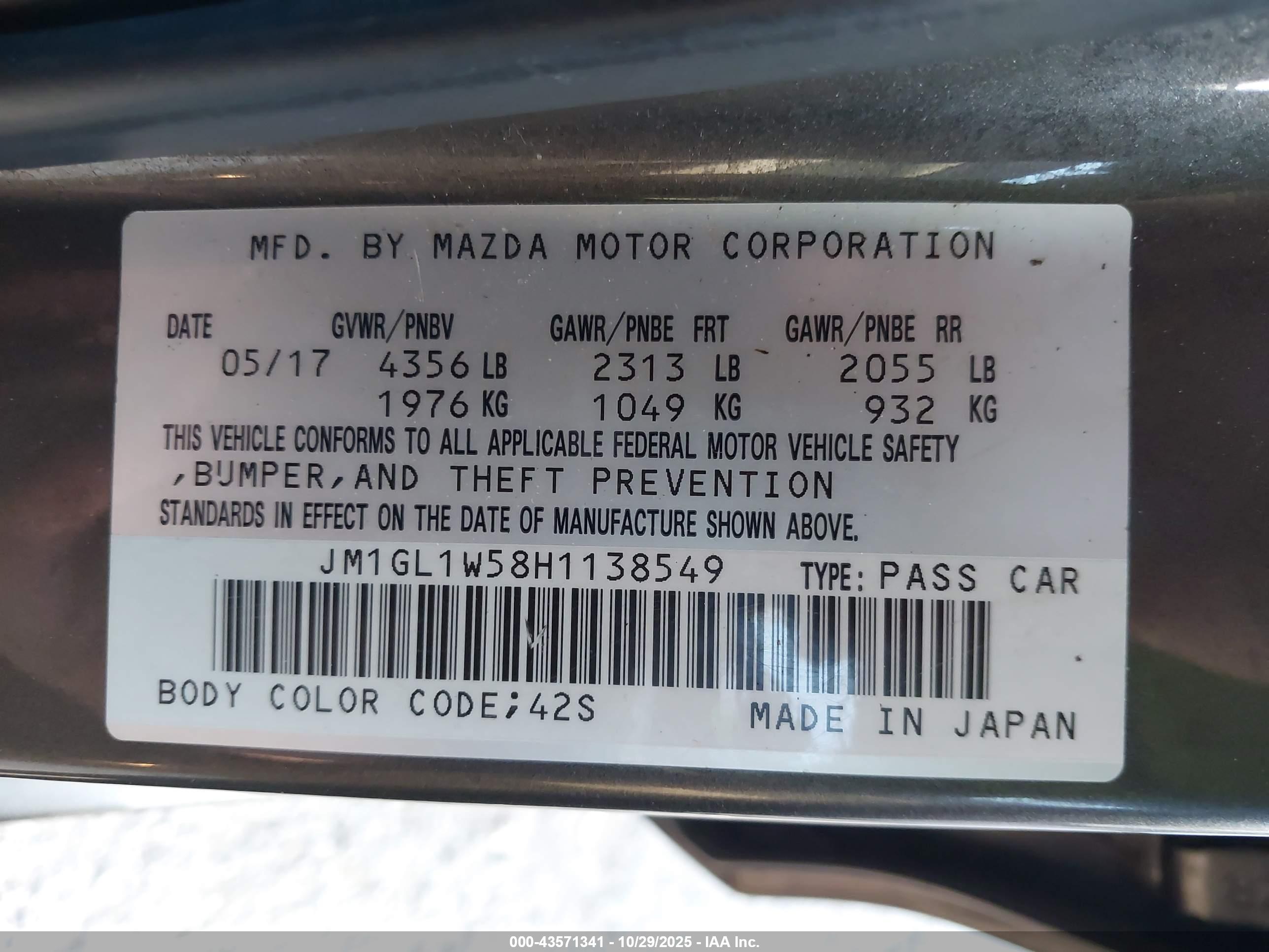 MAZDA MAZDA6 image 9