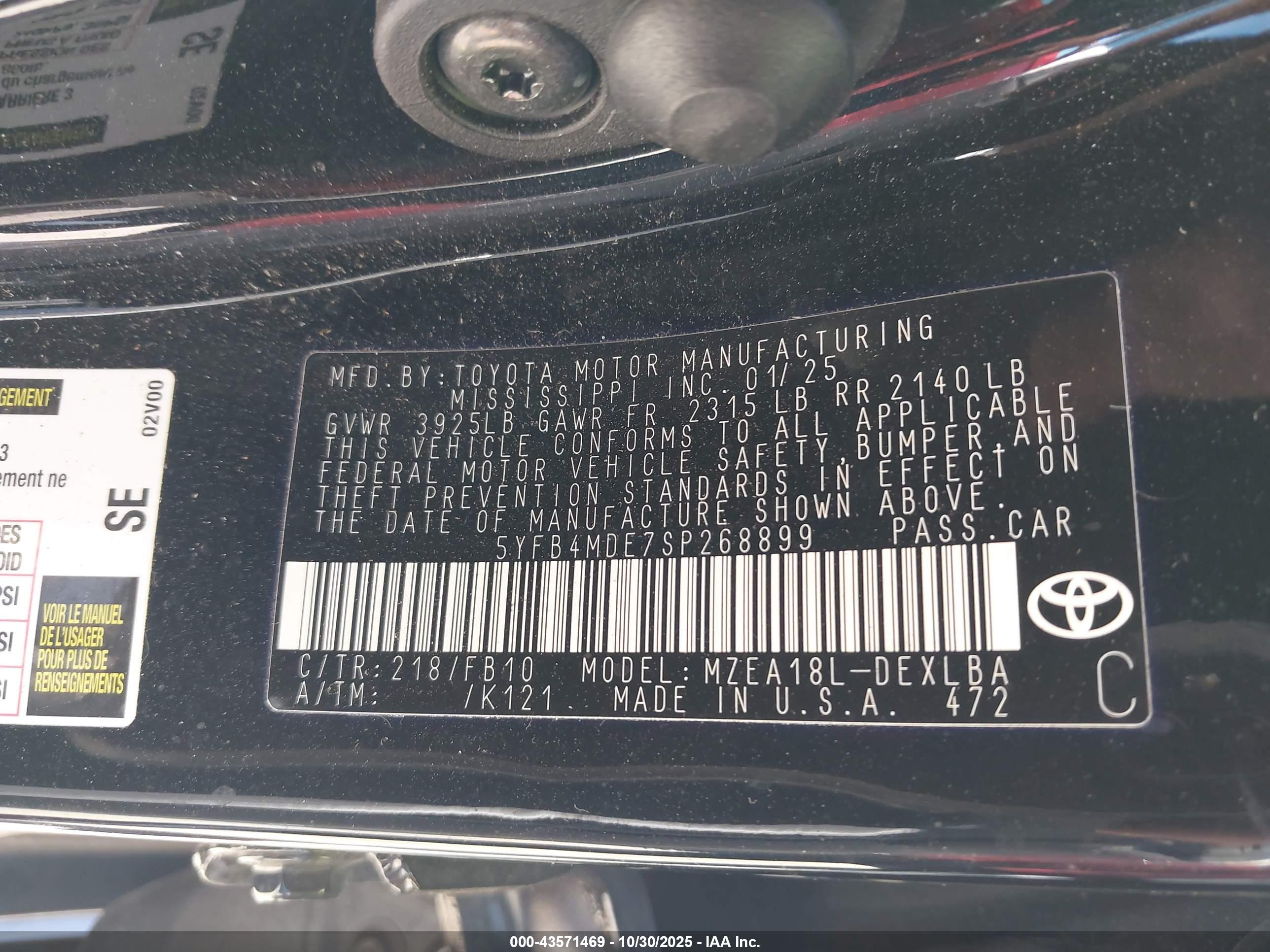 TOYOTA COROLLA image 9