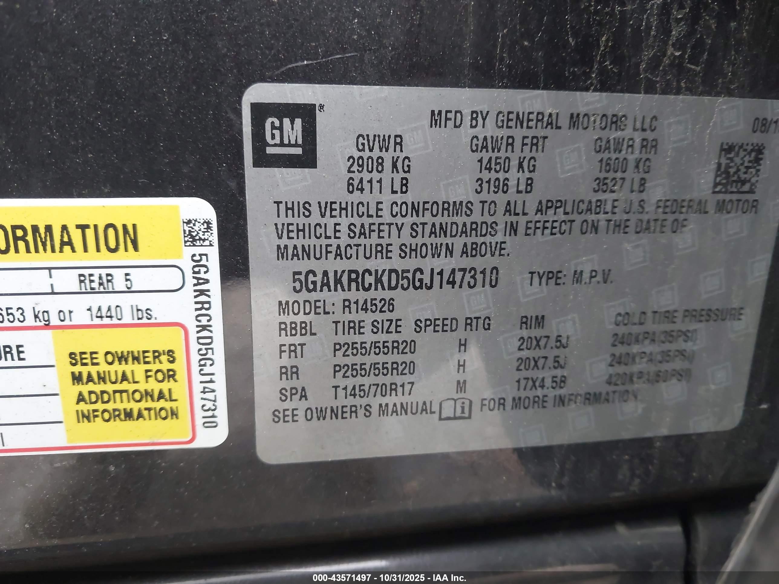BUICK ENCLAVE image 9
