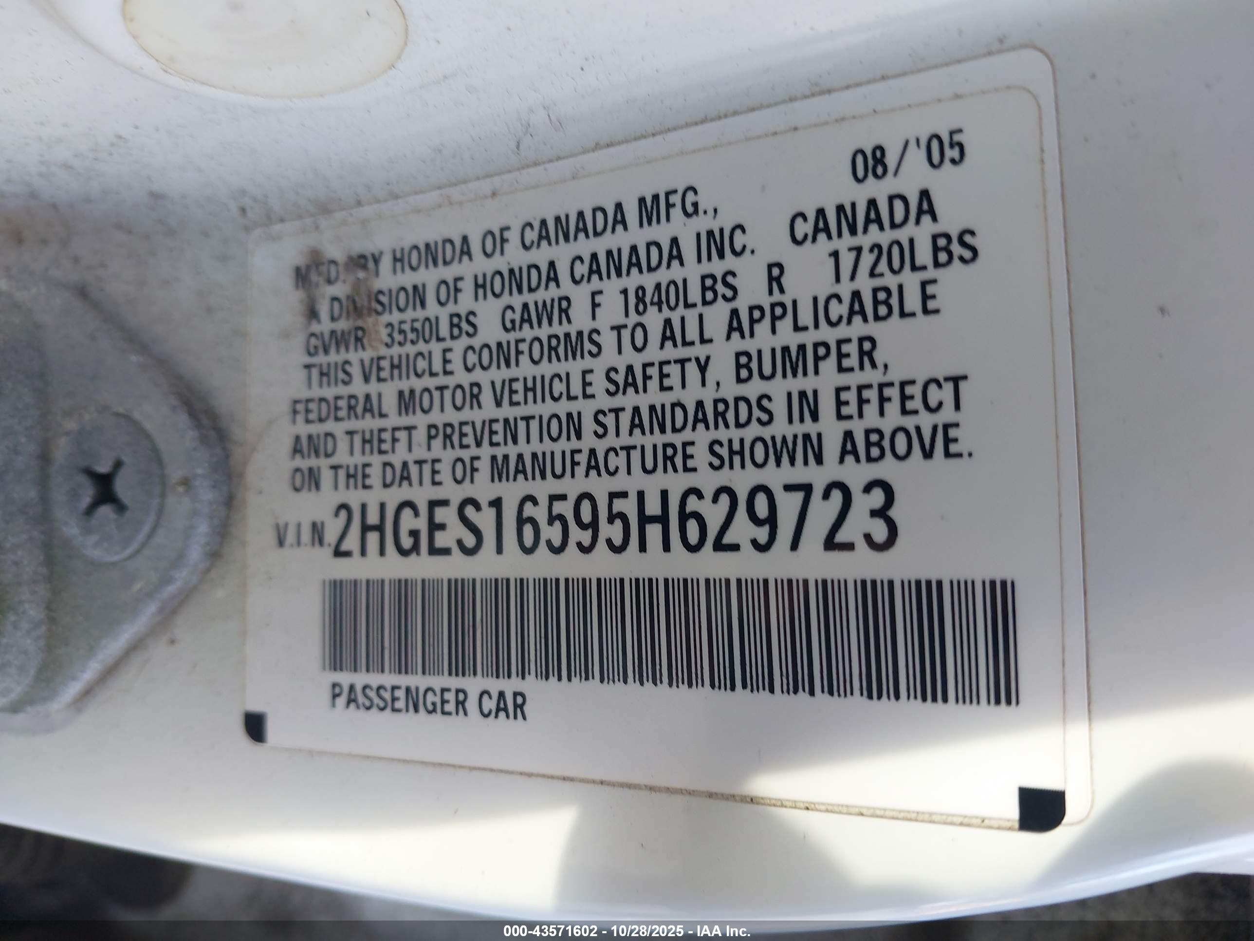 HONDA CIVIC image 9