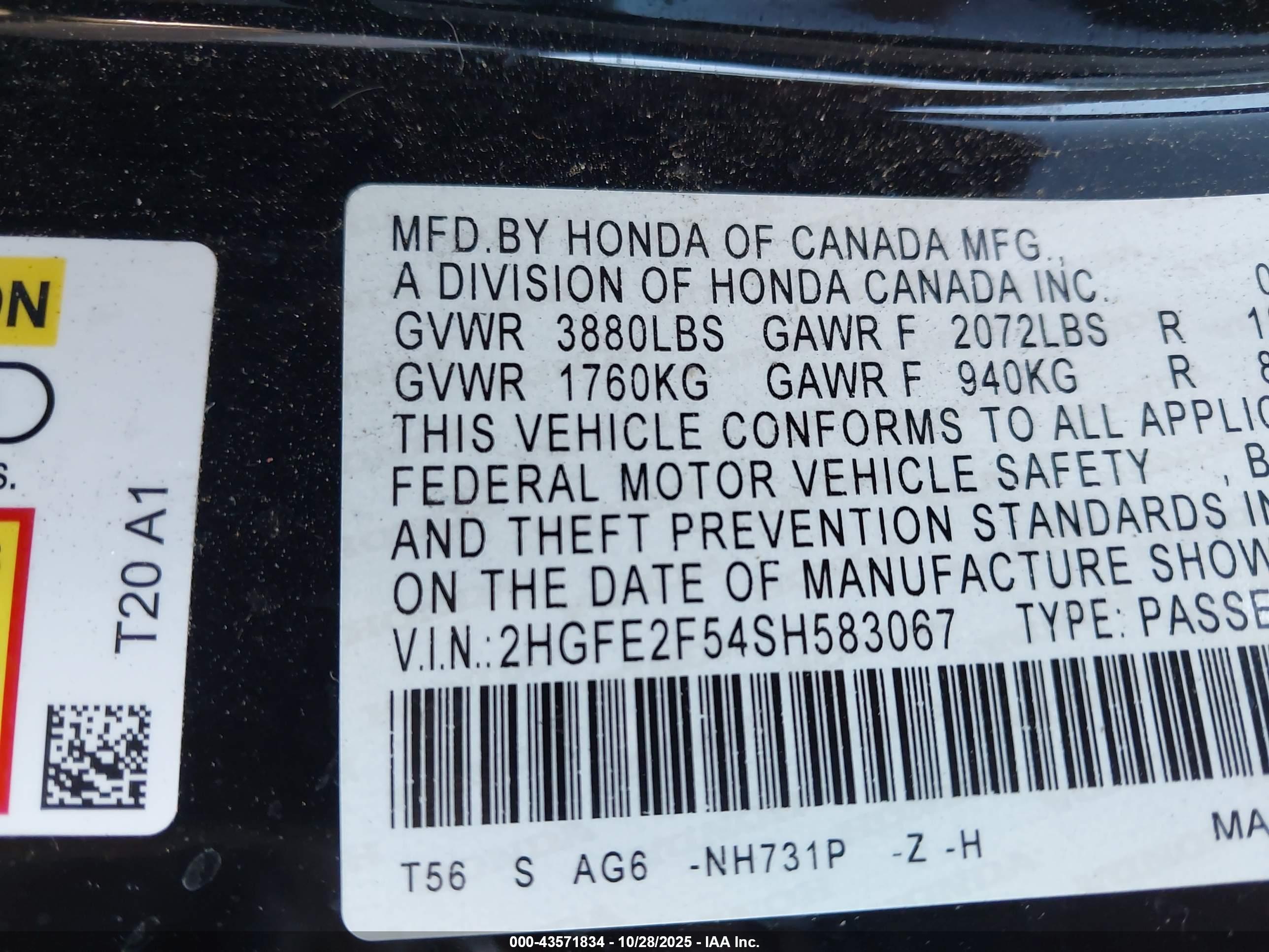 HONDA CIVIC image 9
