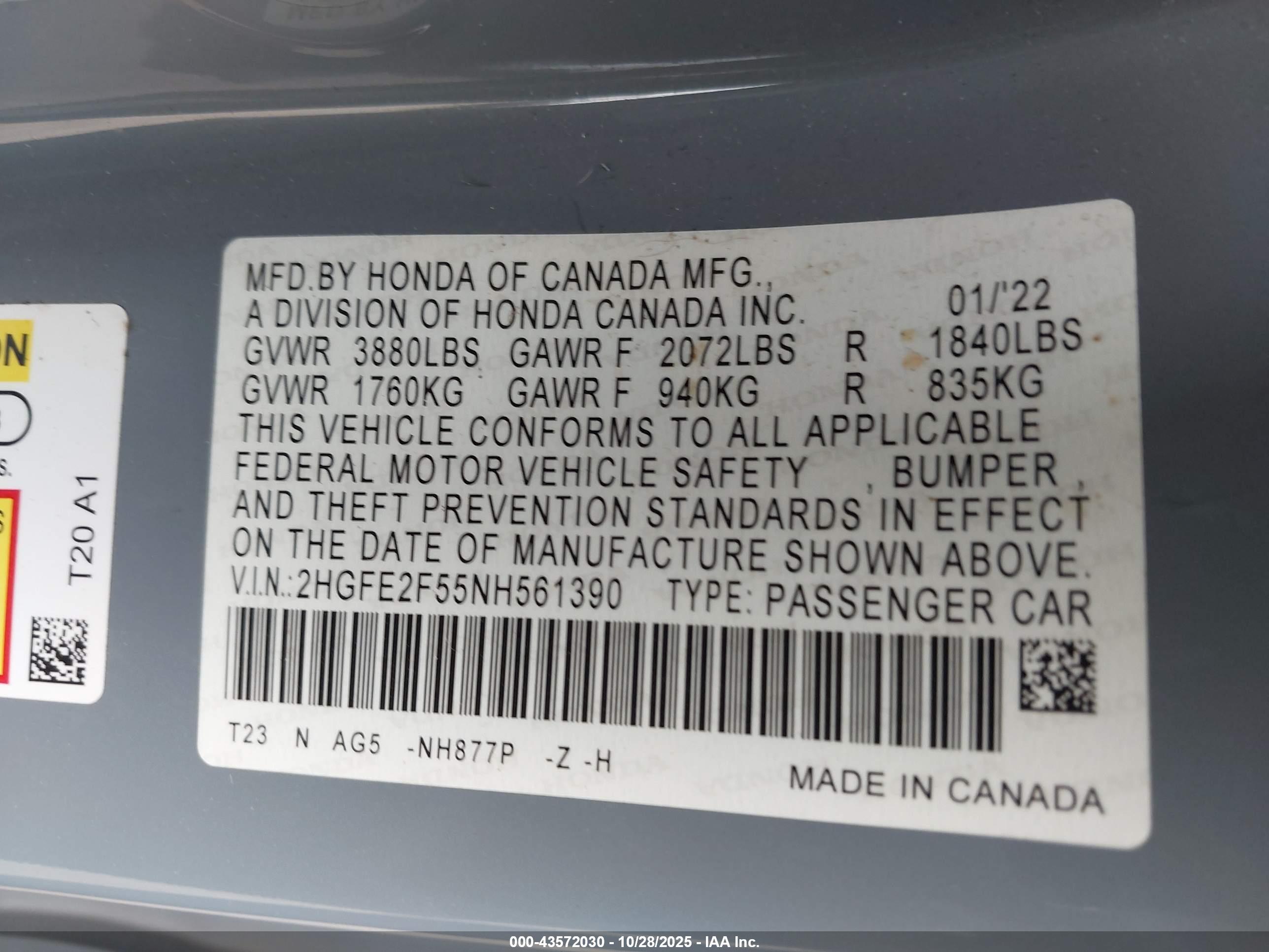 HONDA CIVIC image 9