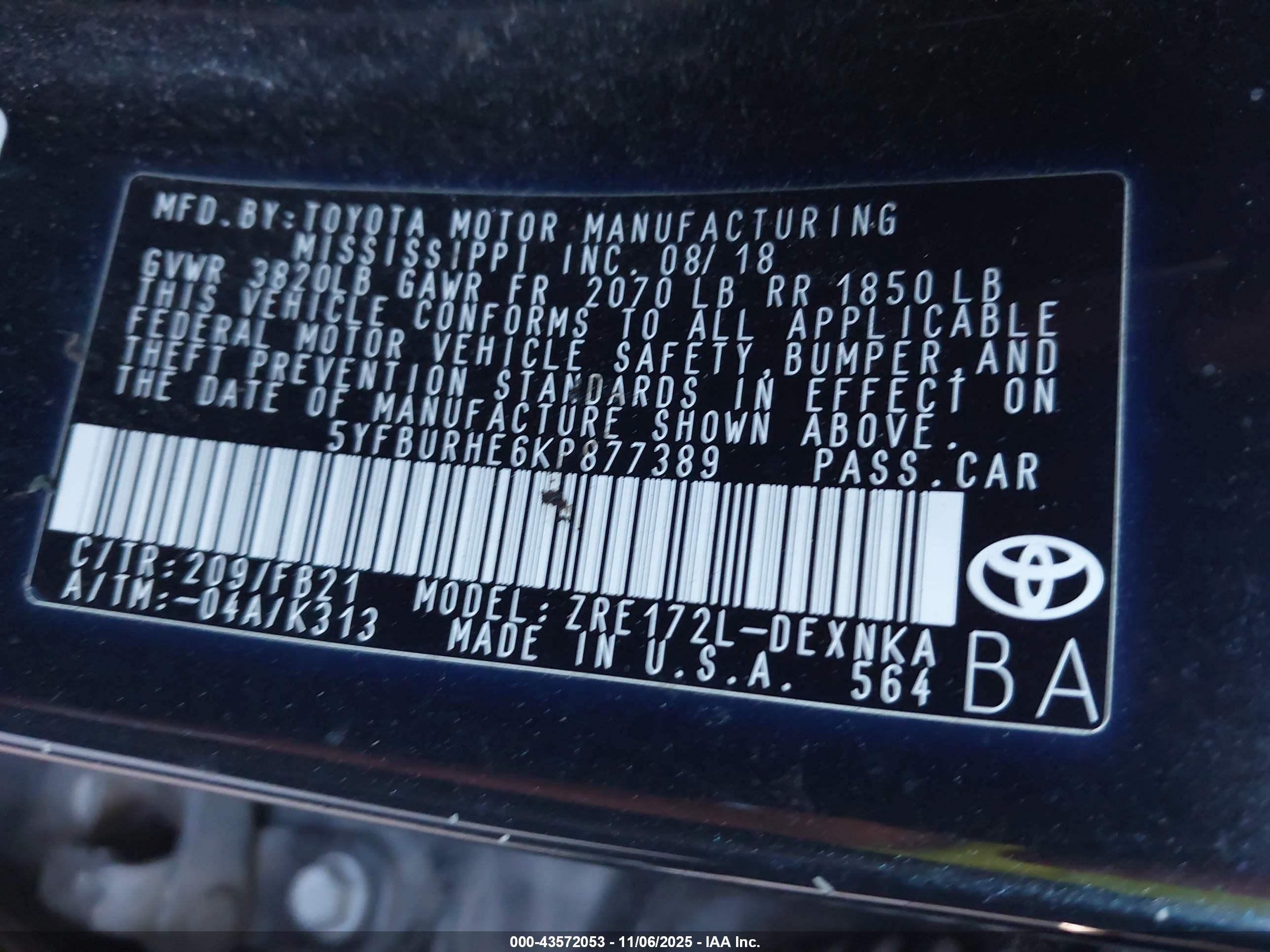TOYOTA COROLLA image 9