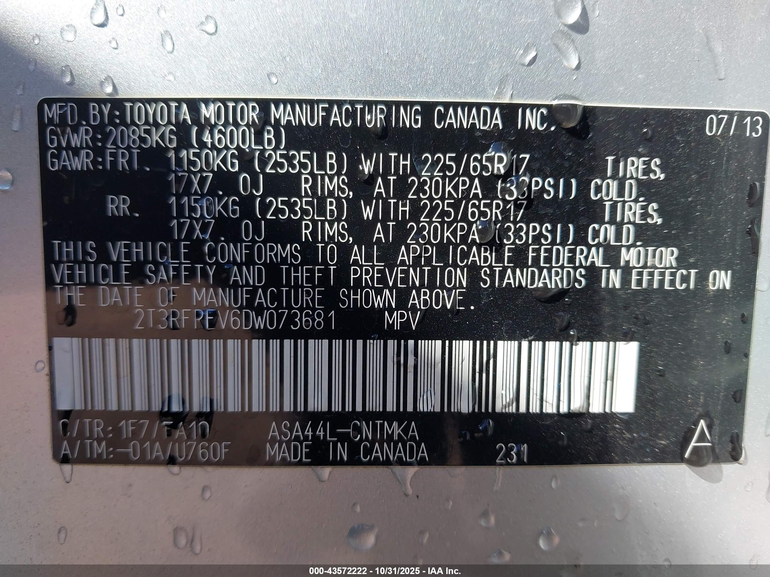 TOYOTA RAV4 image 9