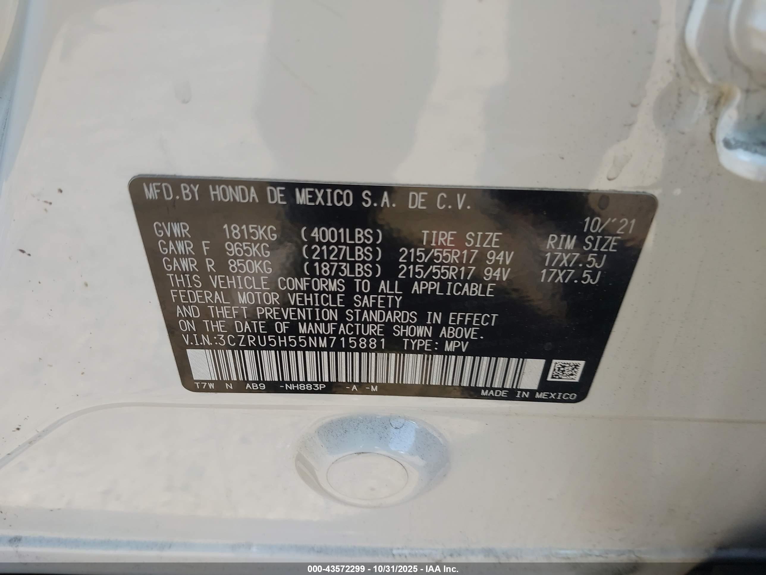 HONDA HR-V image 9