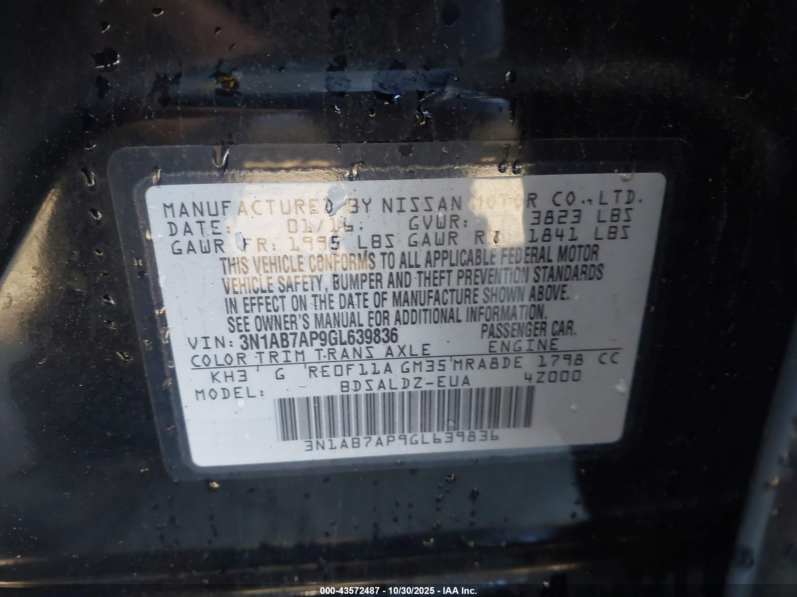 NISSAN SENTRA image 9