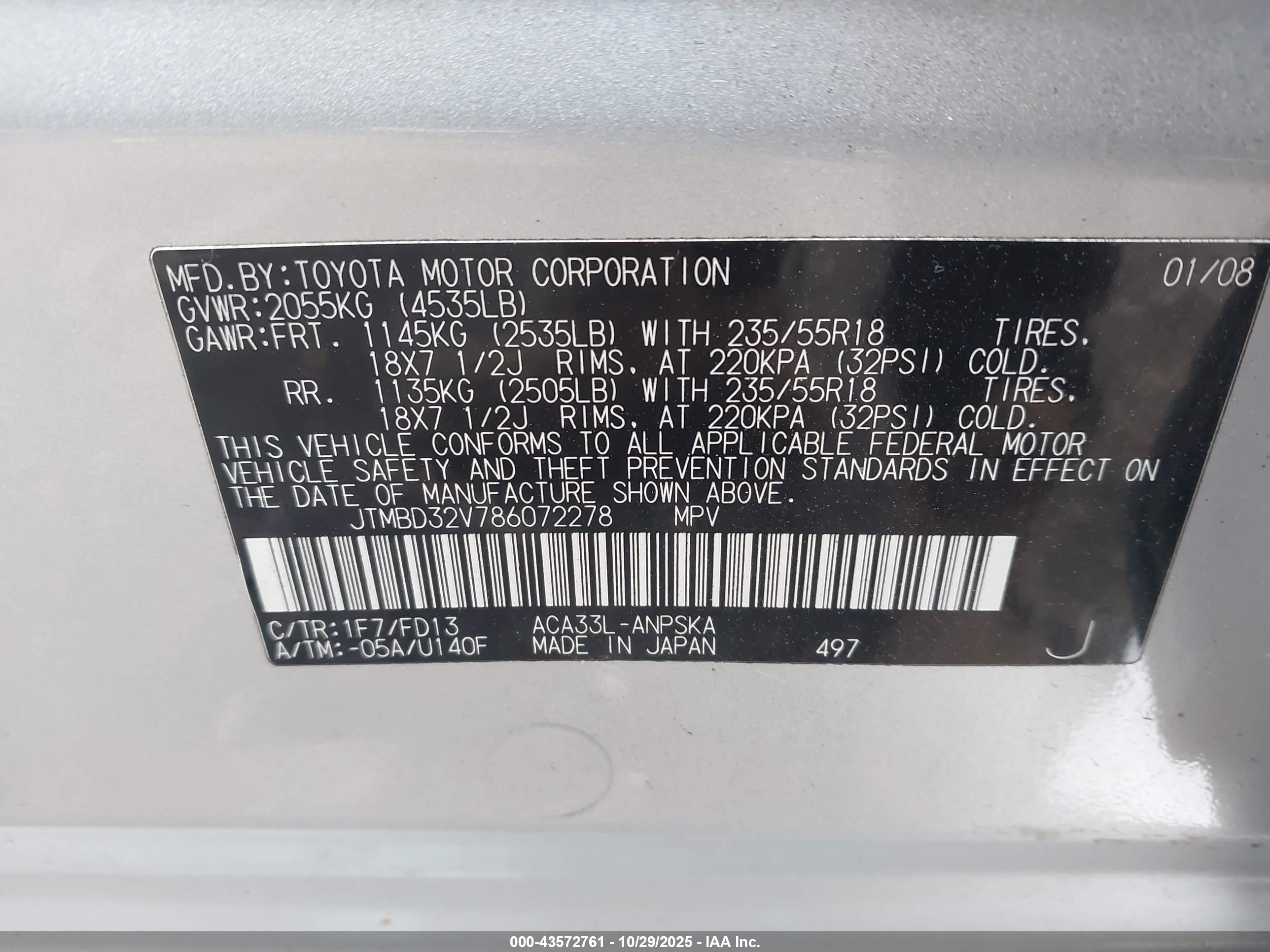 TOYOTA RAV4 image 9