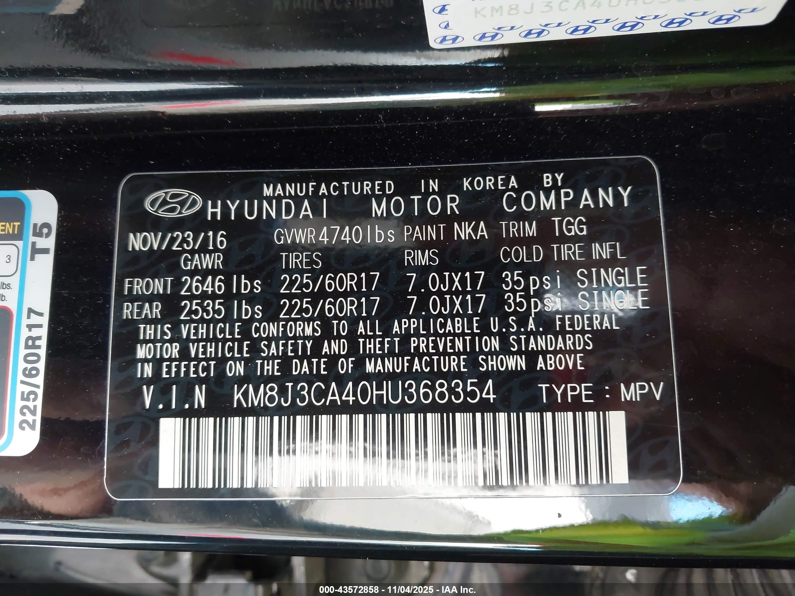 HYUNDAI TUCSON image 9