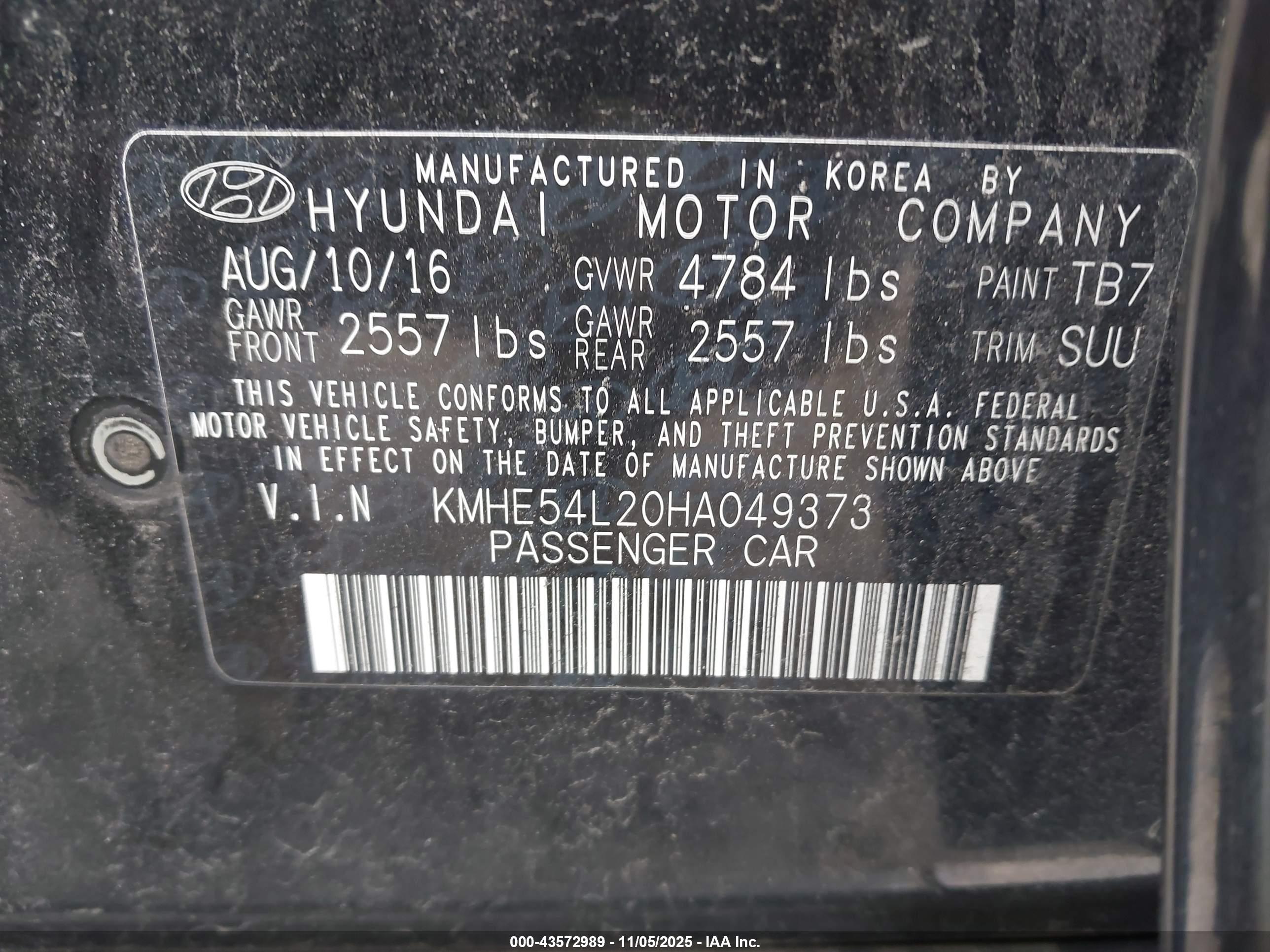 HYUNDAI SONATA image 9
