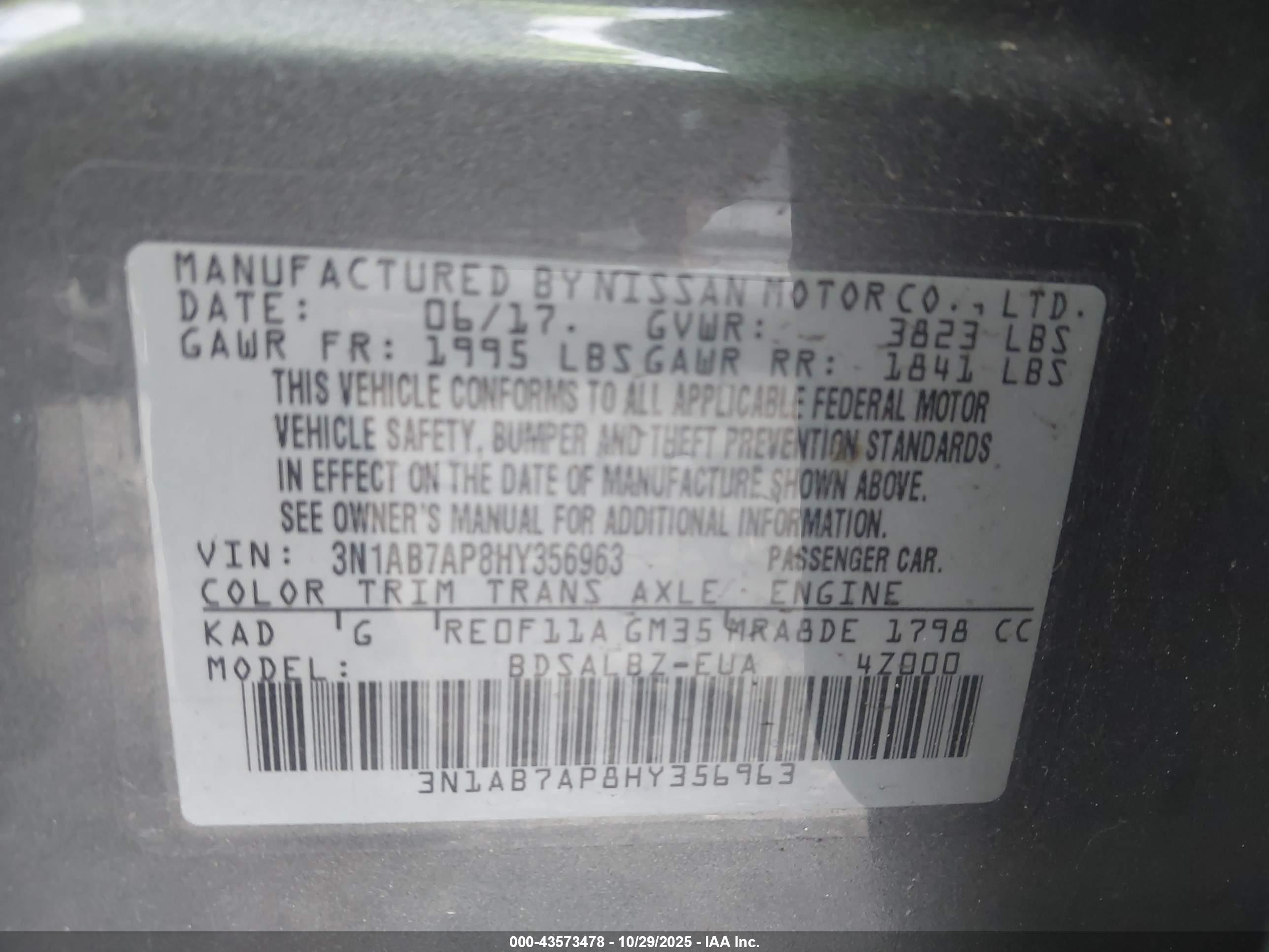 NISSAN SENTRA image 9