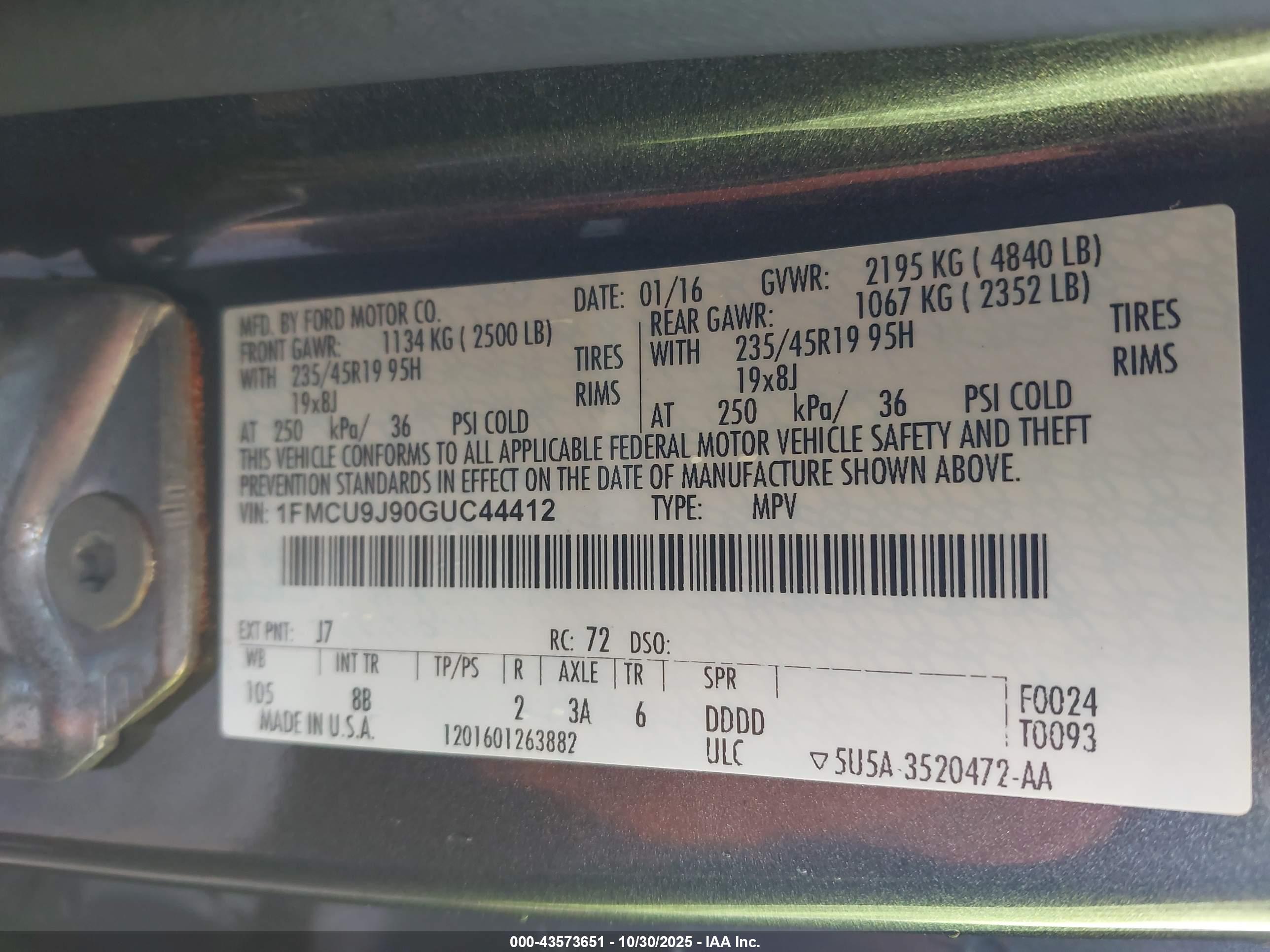FORD ESCAPE image 9