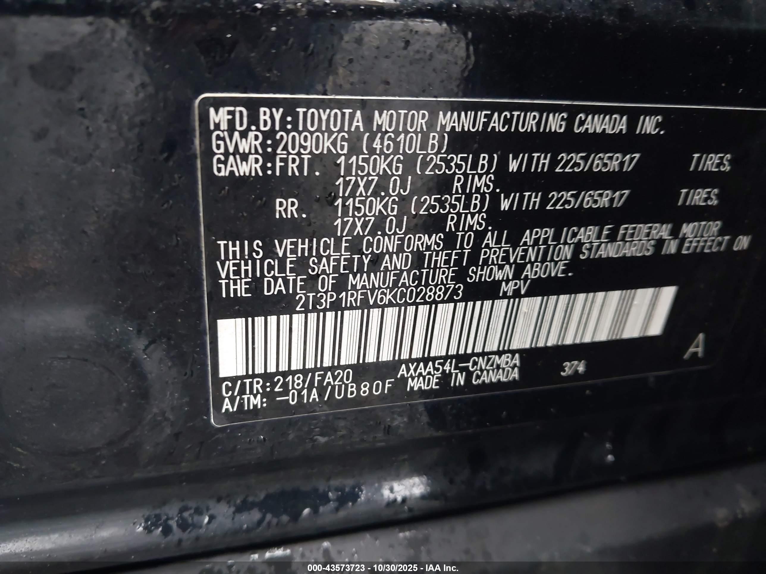 TOYOTA RAV4 image 9