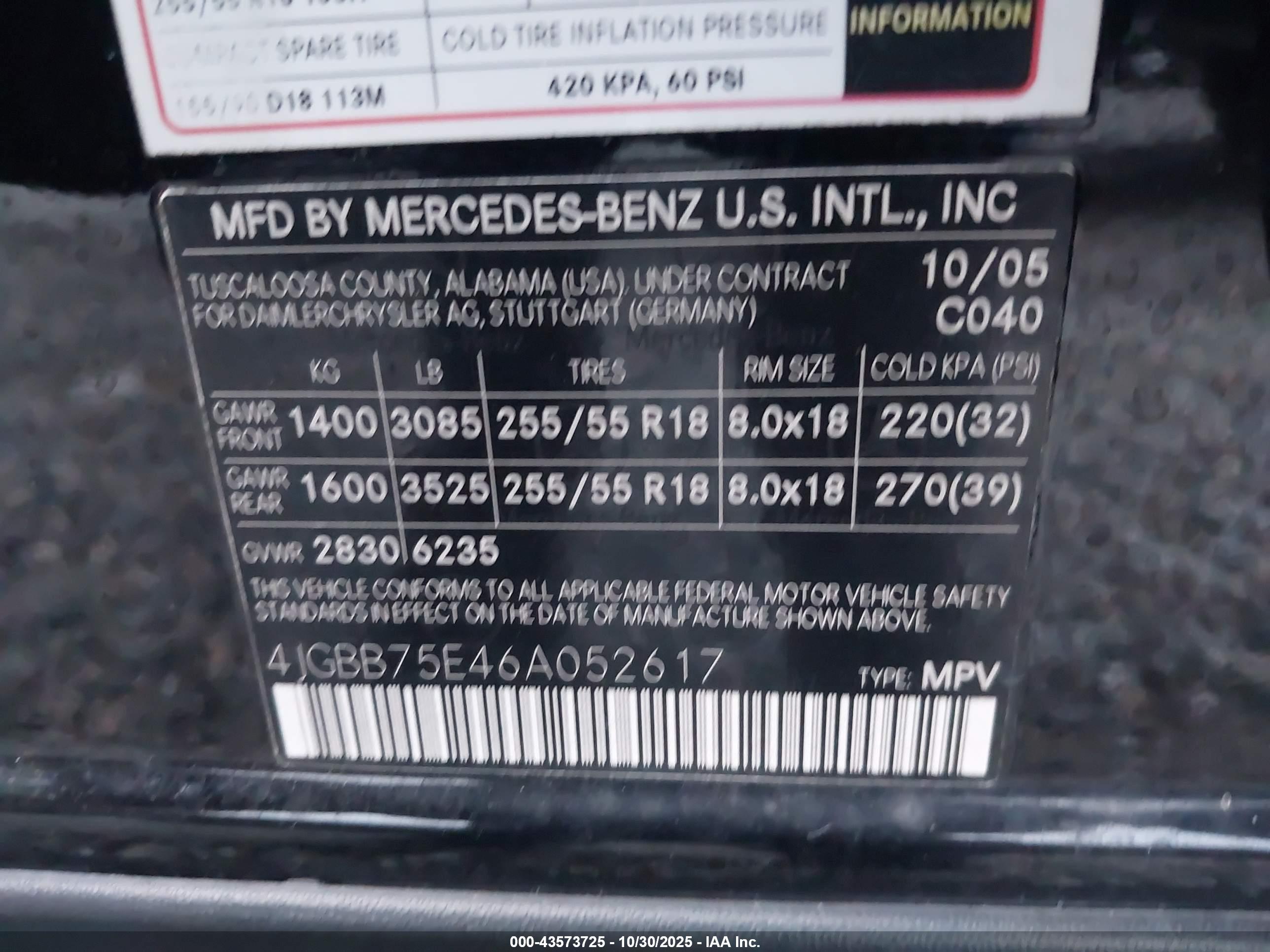MERCEDES-BENZ ML image 9