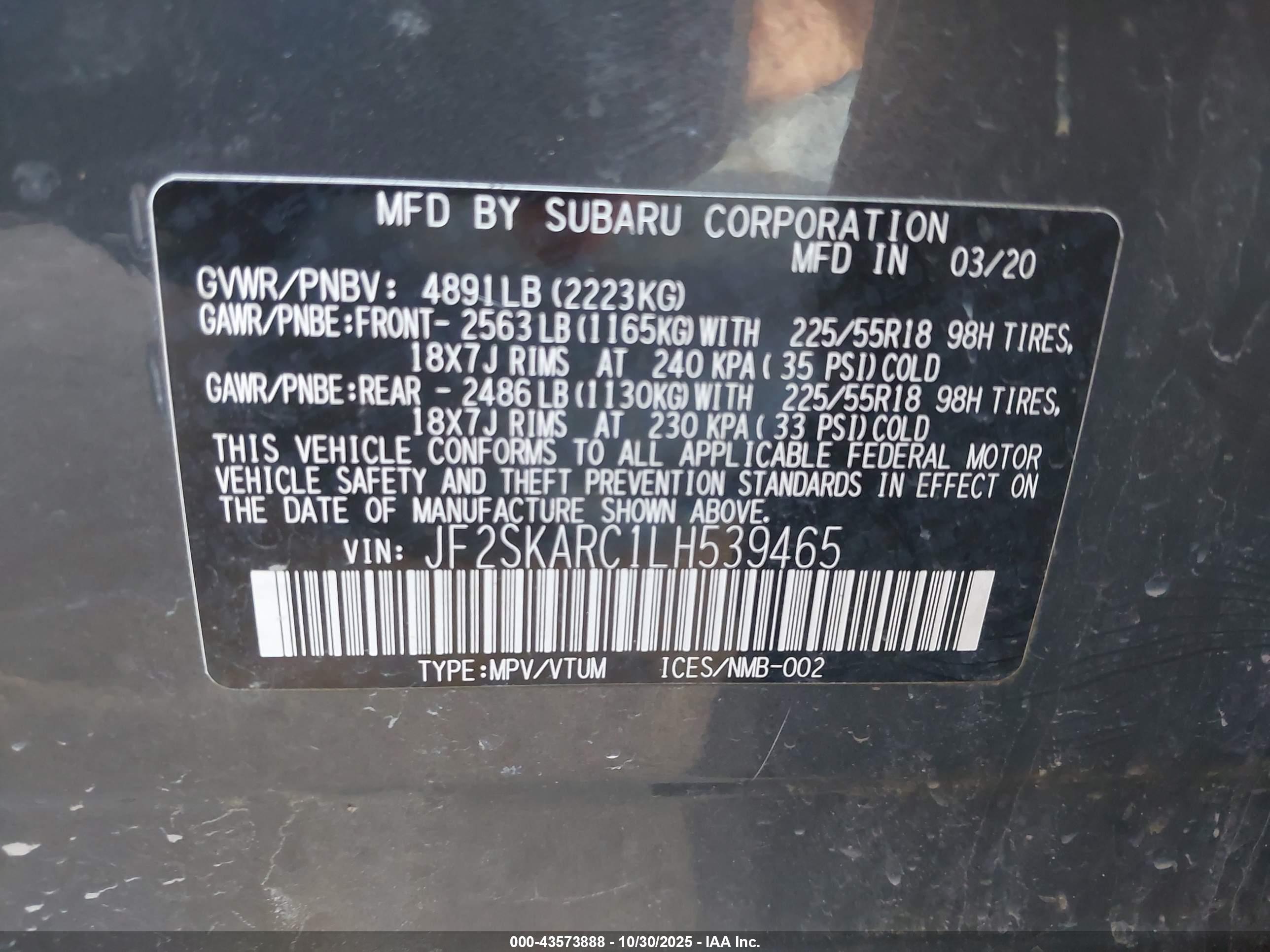 SUBARU FORESTER image 9